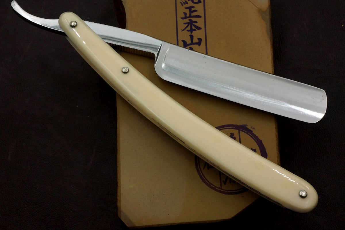 P. Hospital & Co. No. 360 Le Grelot Full Hollow - 5/8 Near Mint Vintage French Straight Razor - Shave Ready