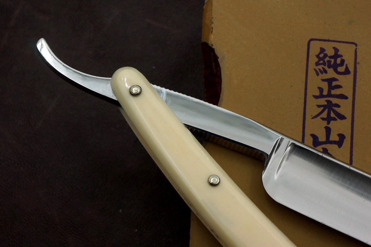 P. Hospital & Co. No. 360 Le Grelot Full Hollow - 5/8 Near Mint Vintage French Straight Razor - Shave Ready