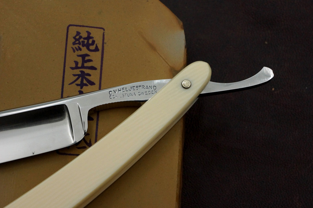 C.V. Heljestrand MK No.9 11/16 Blade - Rare Near Mint Eskilstuna Sweden Straight Razor - Shave Ready