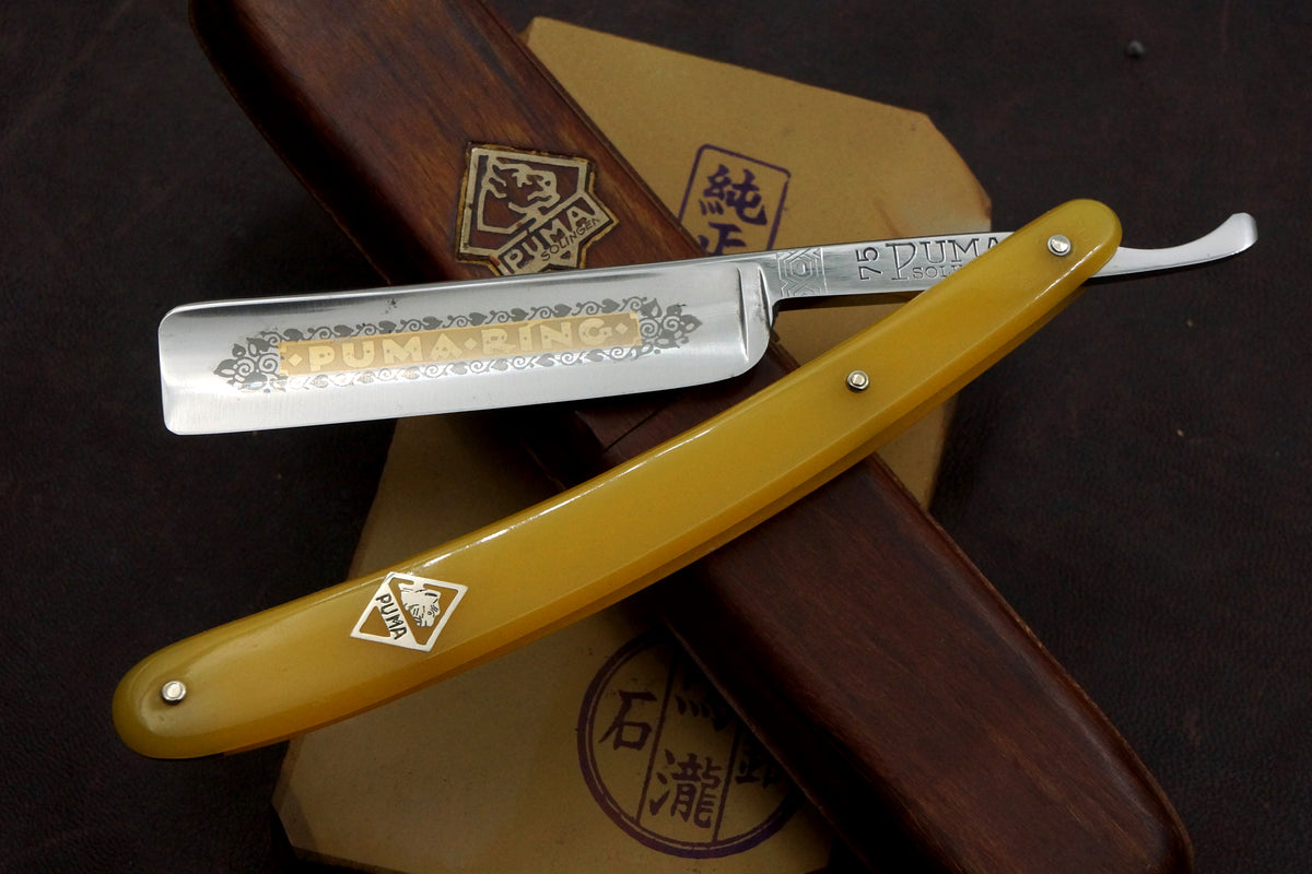 Puma No.75 High Class 6/8 Full Hollow - Excellent+ Vintage Solingen Straight Razor - Shave Ready