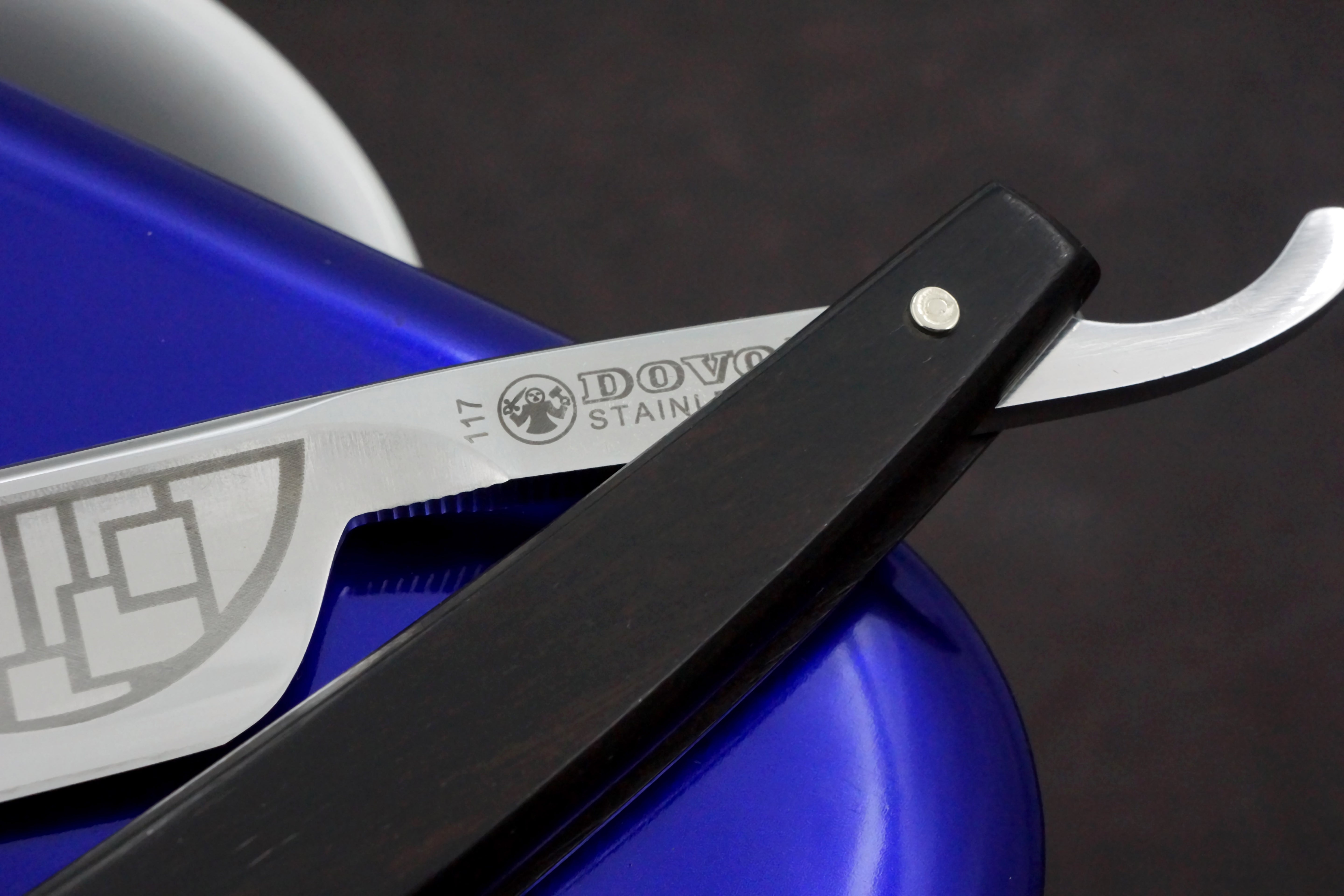 Dovo "Master's" -  Preowned Fancy 13/16 Full Hollow Stainless Blade - Solingen Straight Razor - Shave Ready