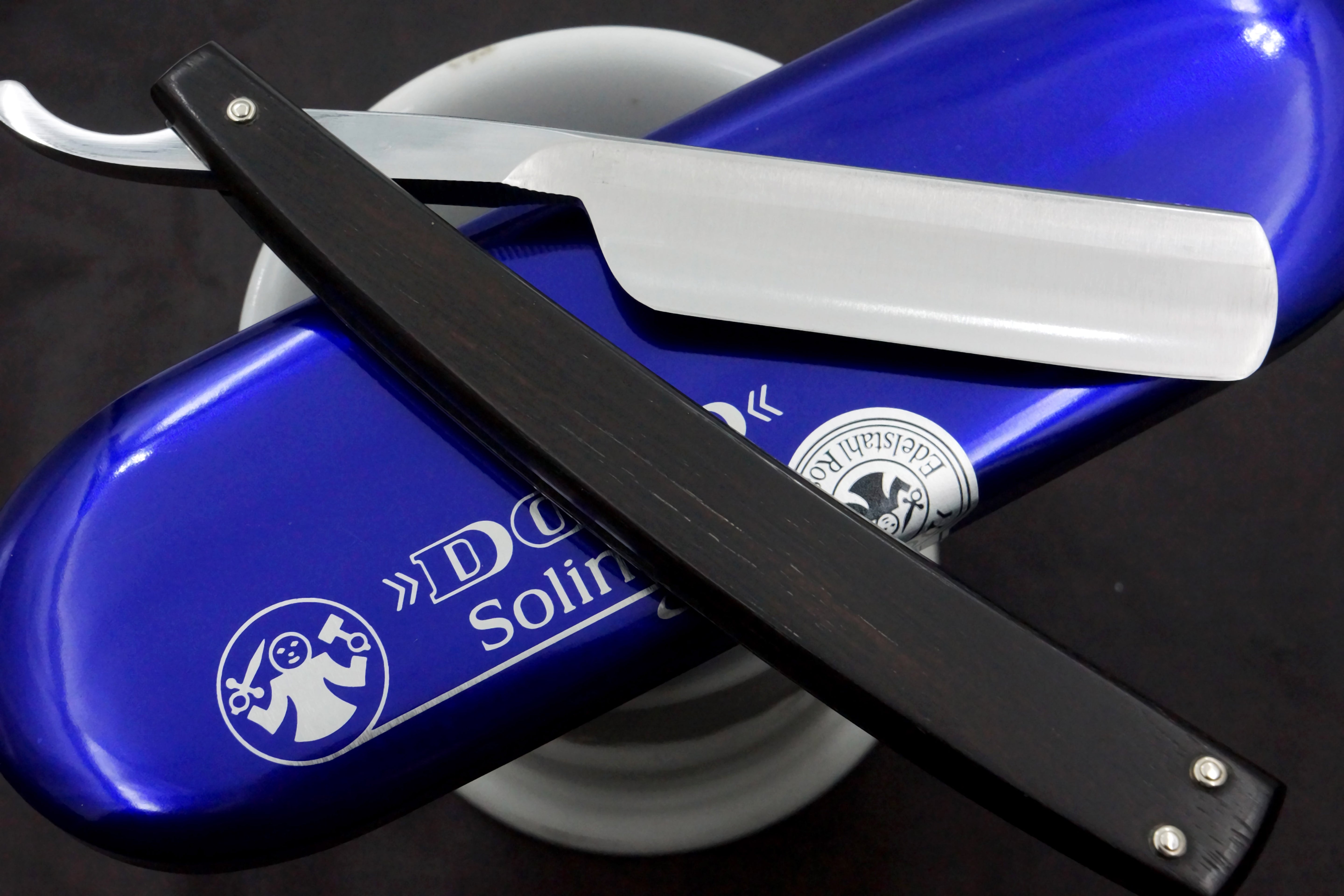 Dovo "Master's" -  Preowned Fancy 13/16 Full Hollow Stainless Blade - Solingen Straight Razor - Shave Ready