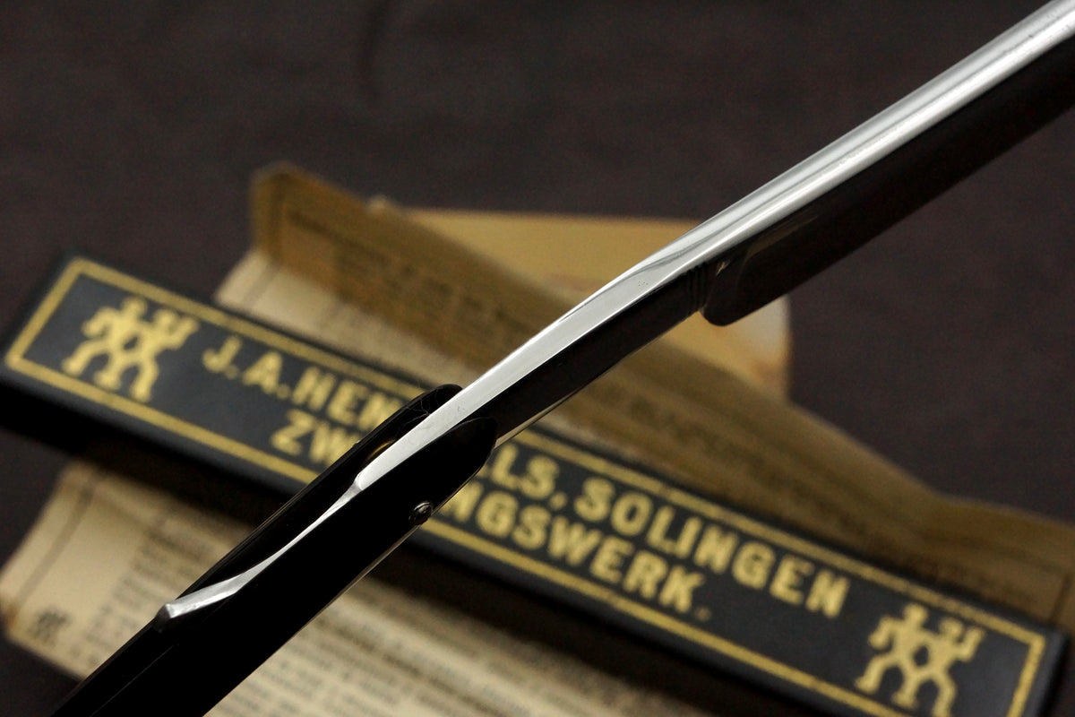 Henckels No. 85 11/16 Full Hollow Blade - Mint Vintage Solingen Straight Razor - Shave Ready
