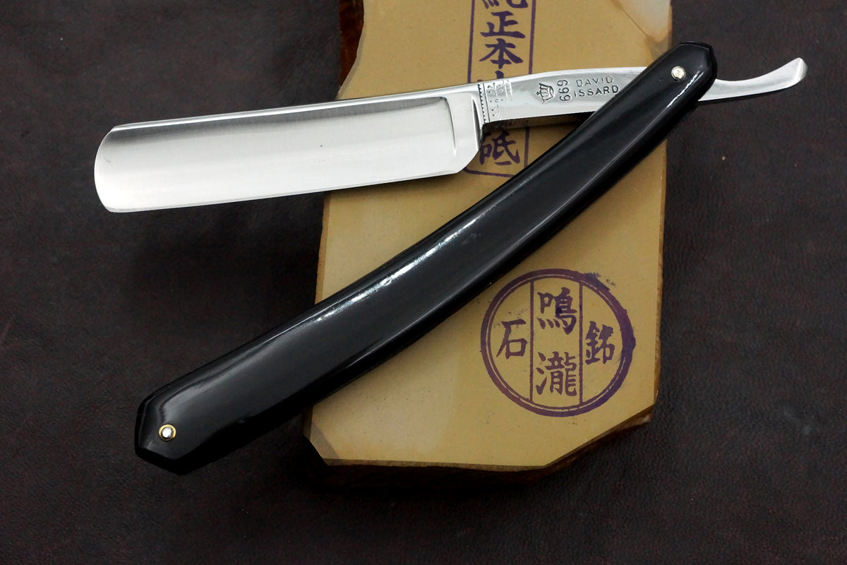David Issard - 6/8 Full Hollow Blade - Excellent+ Vintage French Straight Razor - Shave Ready