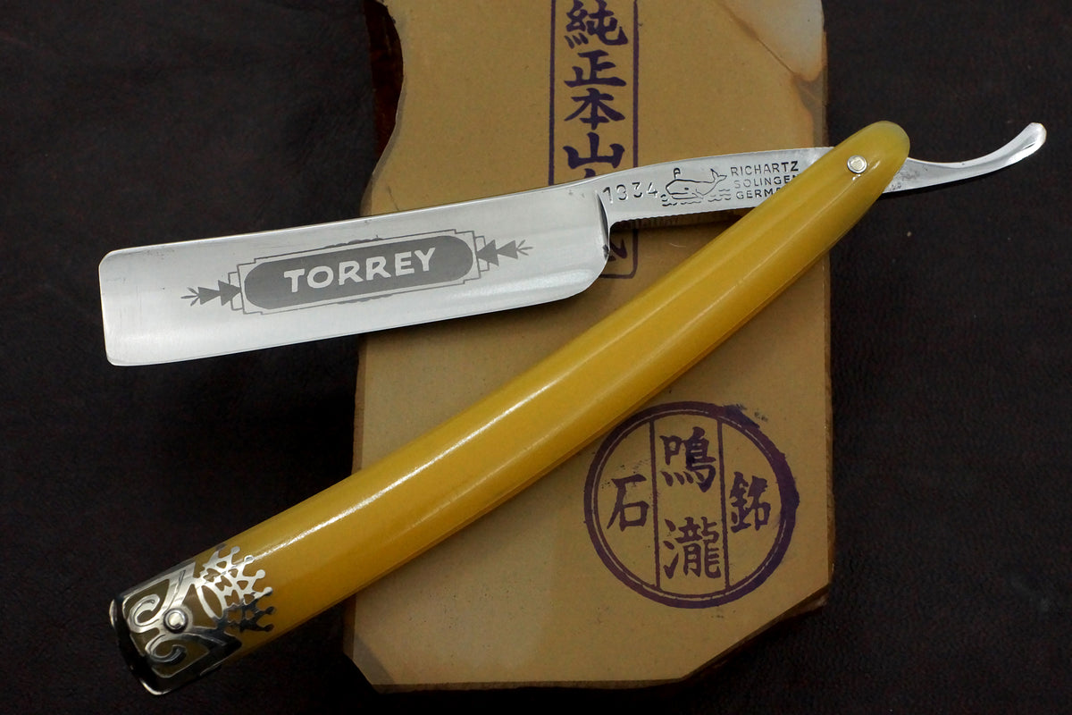 Richartz "Torrey" 11/16 Full Hollow Blade - Excellent Vintage Solingen Straight Razor - Shave Ready