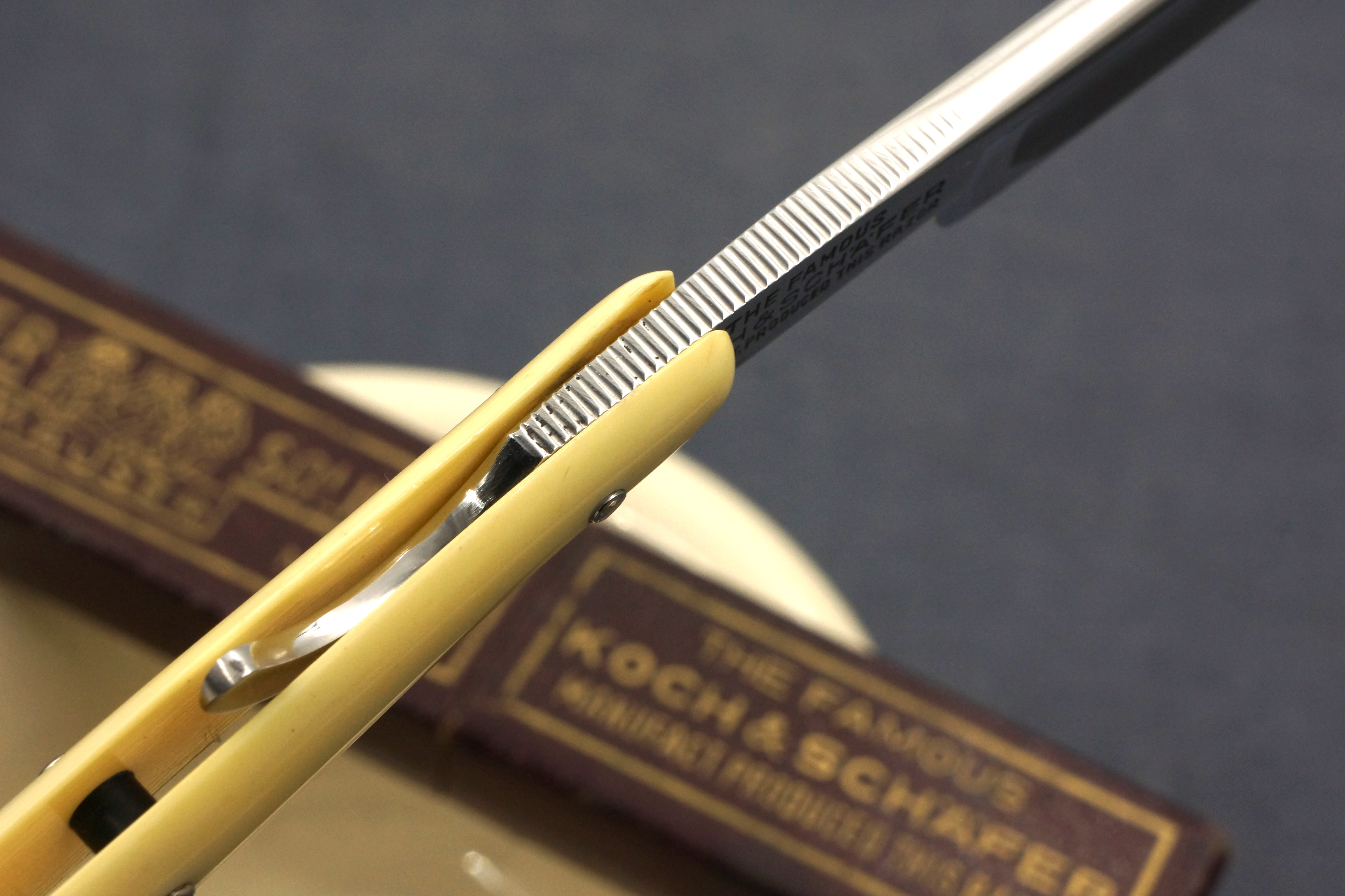 Koch & Schafer Mauser - Vintage 13/16 "Pearl's Razor" - Vintage Solingen Straight Razor - Shave Ready