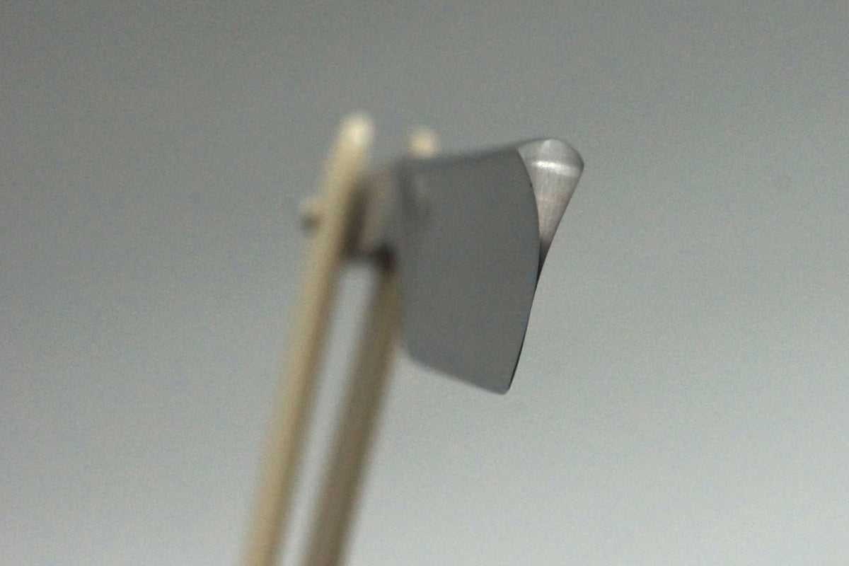 Böker "Edelweiß" 6/8 Vollhohlklinge mit geätzter Klinge - Gebrauchtes Solinger Rasiermesser - Rasurbereit
