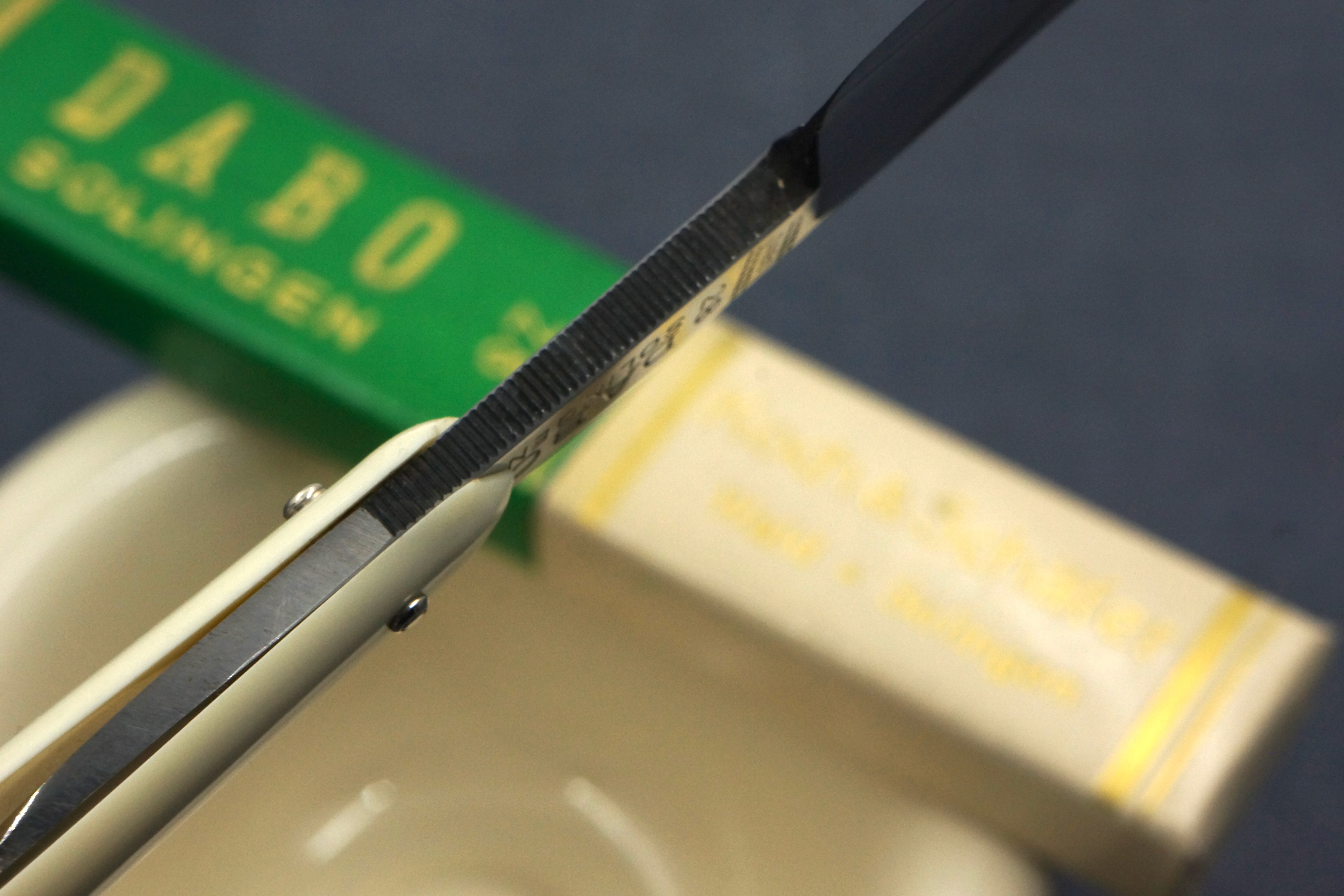 Koch & Schafer "Dabo" - Mint 6/8 Full Hollow Blade - Vintage Solingen Straight Razor - Shave Ready