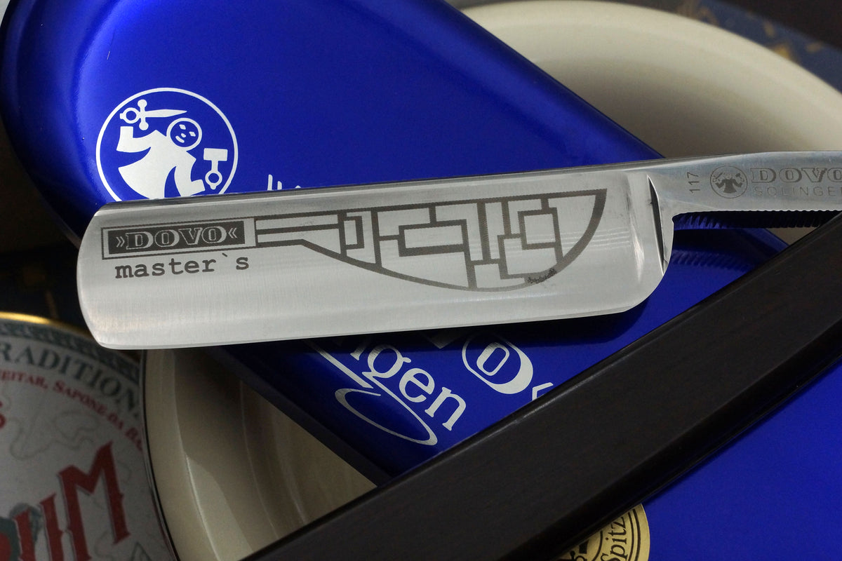Dovo "Master's" -  Preowned Fancy 13/16 Full Hollow Stainless Blade - Solingen Straight Razor - Shave Ready