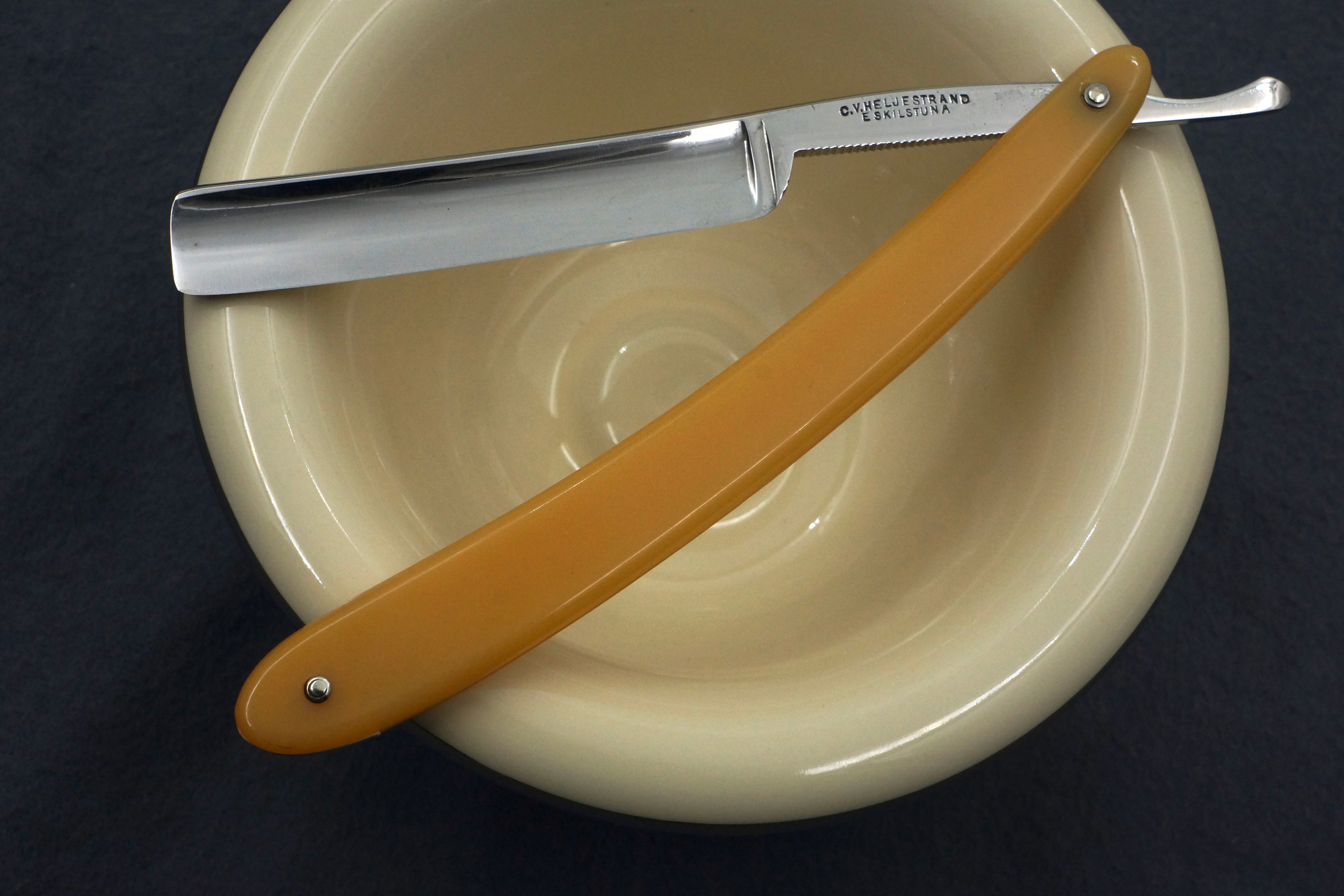 C.V. Heljestrand MK No.2 4/8 Blade - Excellent Eskilstuna Sweden Straight Razor - Shave Ready (Copy)