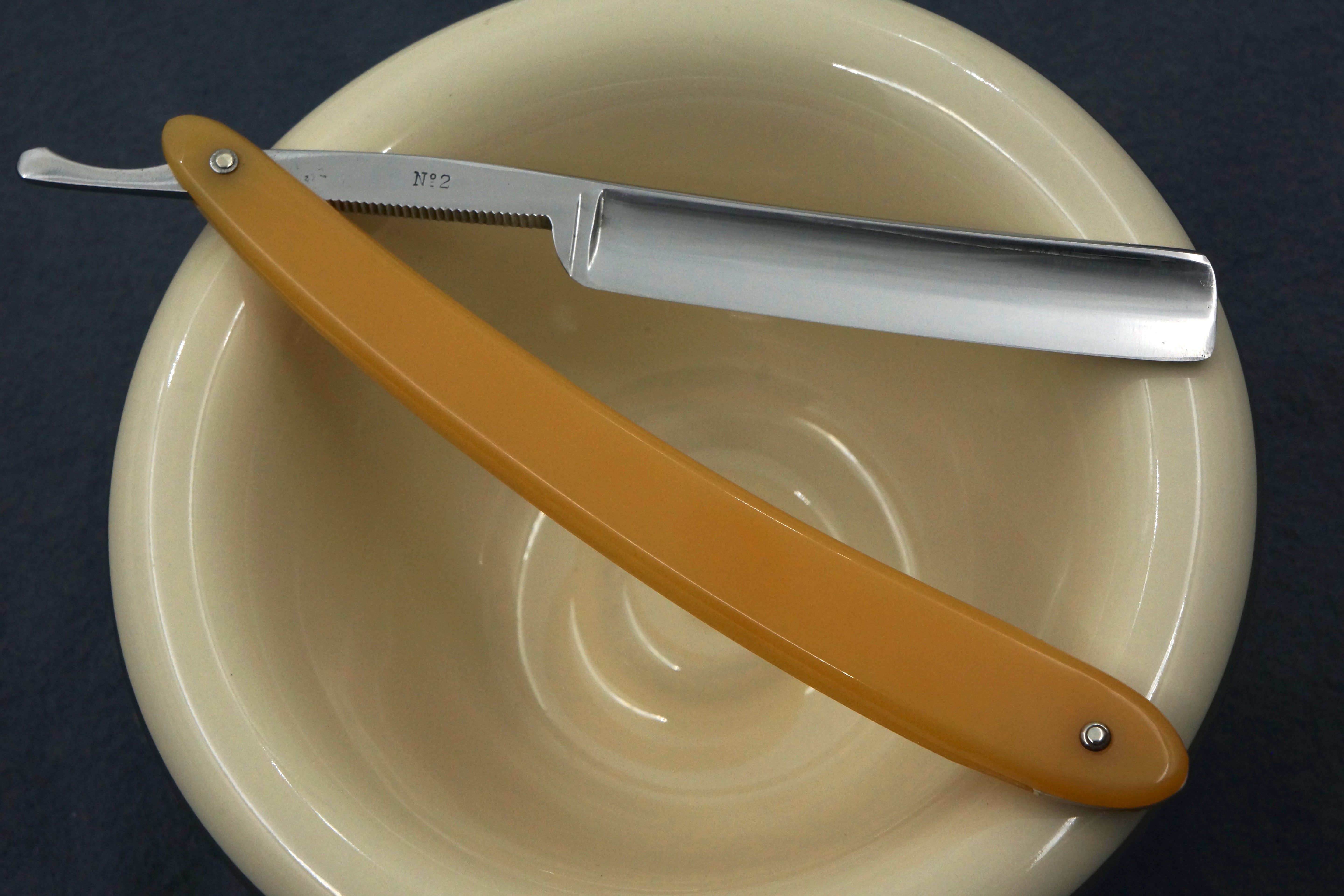 C.V. Heljestrand MK No.2 4/8 Blade - Excellent Eskilstuna Sweden Straight Razor - Shave Ready (Copy)