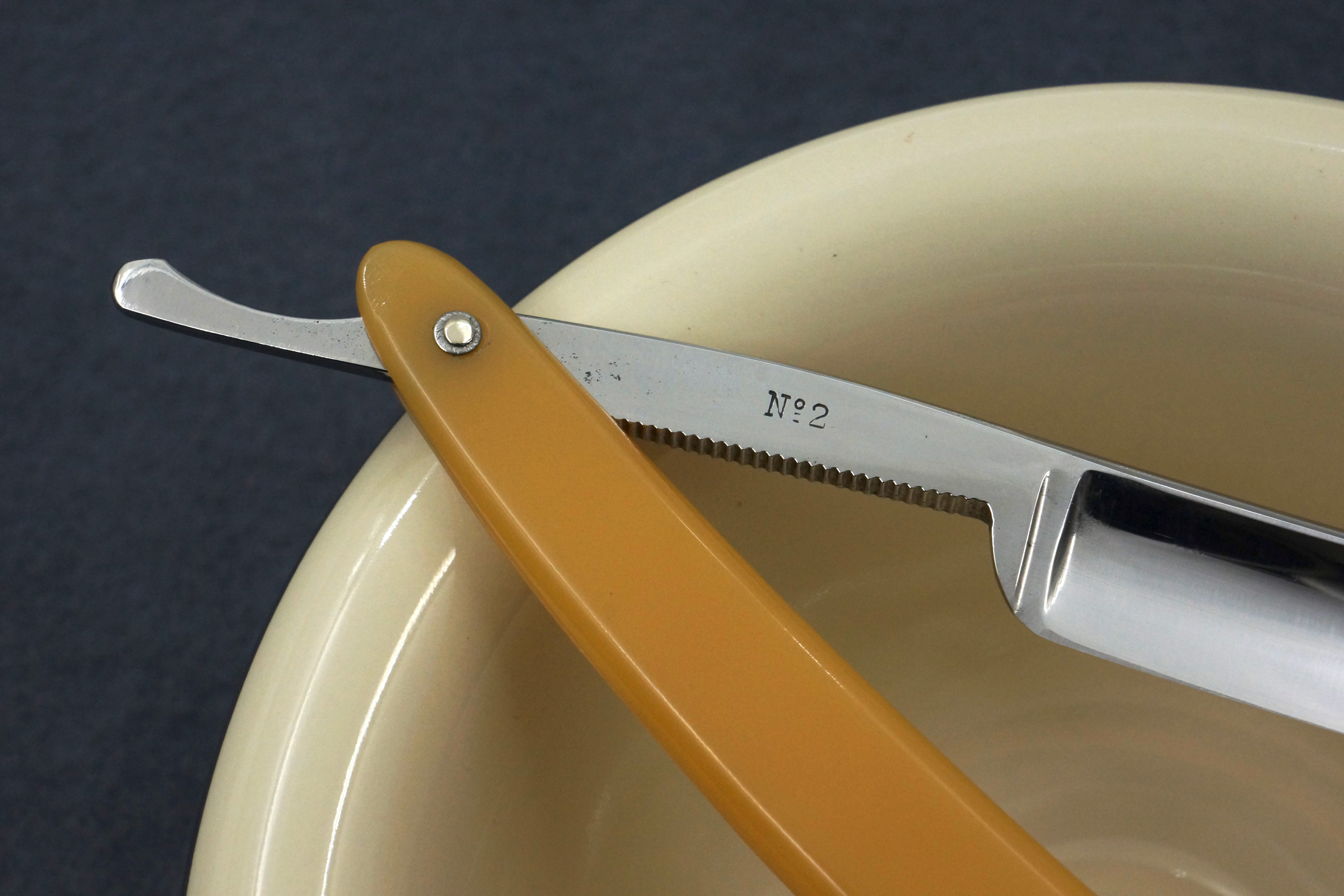 C.V. Heljestrand MK No.2 4/8 Blade - Excellent Eskilstuna Sweden Straight Razor - Shave Ready (Copy)