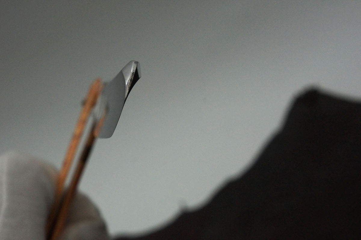 EMERAUDE ESPAGNOLETTE - Comme neuf NOS ? Lame creuse complète 13/16 - Rasoir droit français vintage - Prêt à raser 