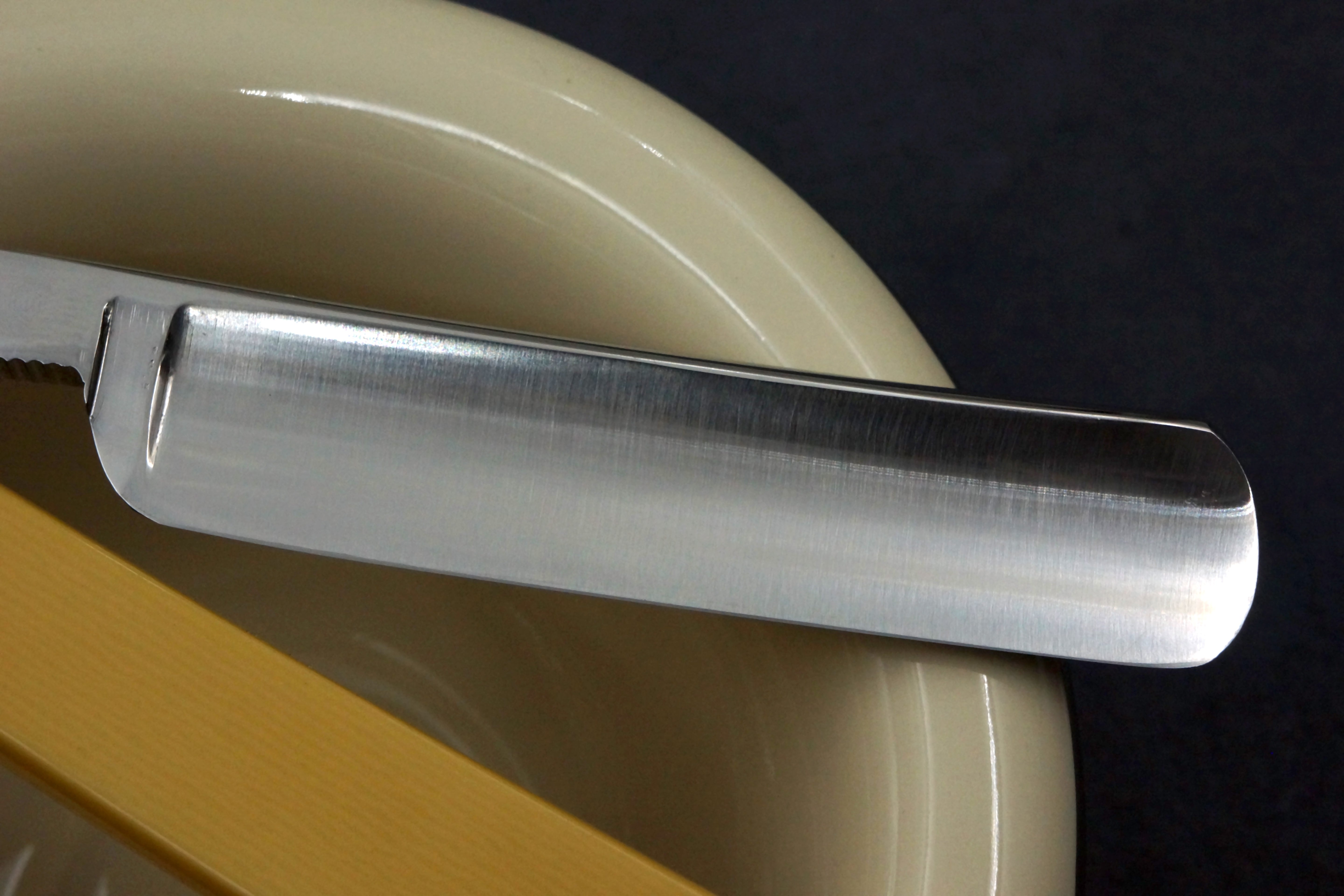 P. Hospital & Co. Le Grelot Full Hollow - 5/8 Vintage French Straight Razor - Shave Ready