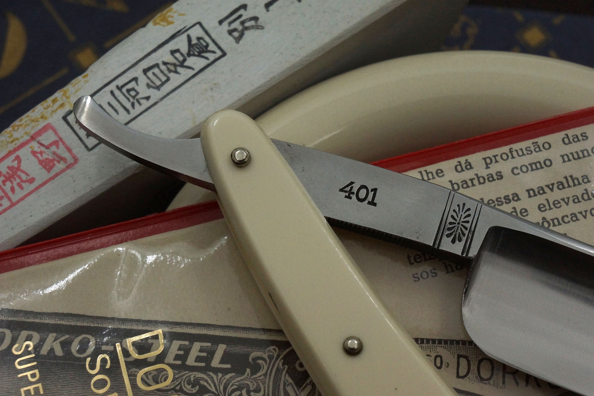 Dorko No. 401 - RARE NOS Extra Hollow Vintage Solingen Straight Razor - Shave Ready
