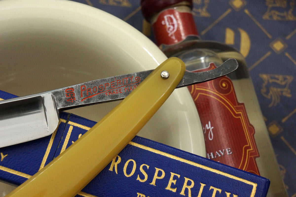 Morris Prosperity No. 450 - Stunning Unused 9/16 Full Hollow Blade - Vintage Solingen Straight Razor - Shave Ready