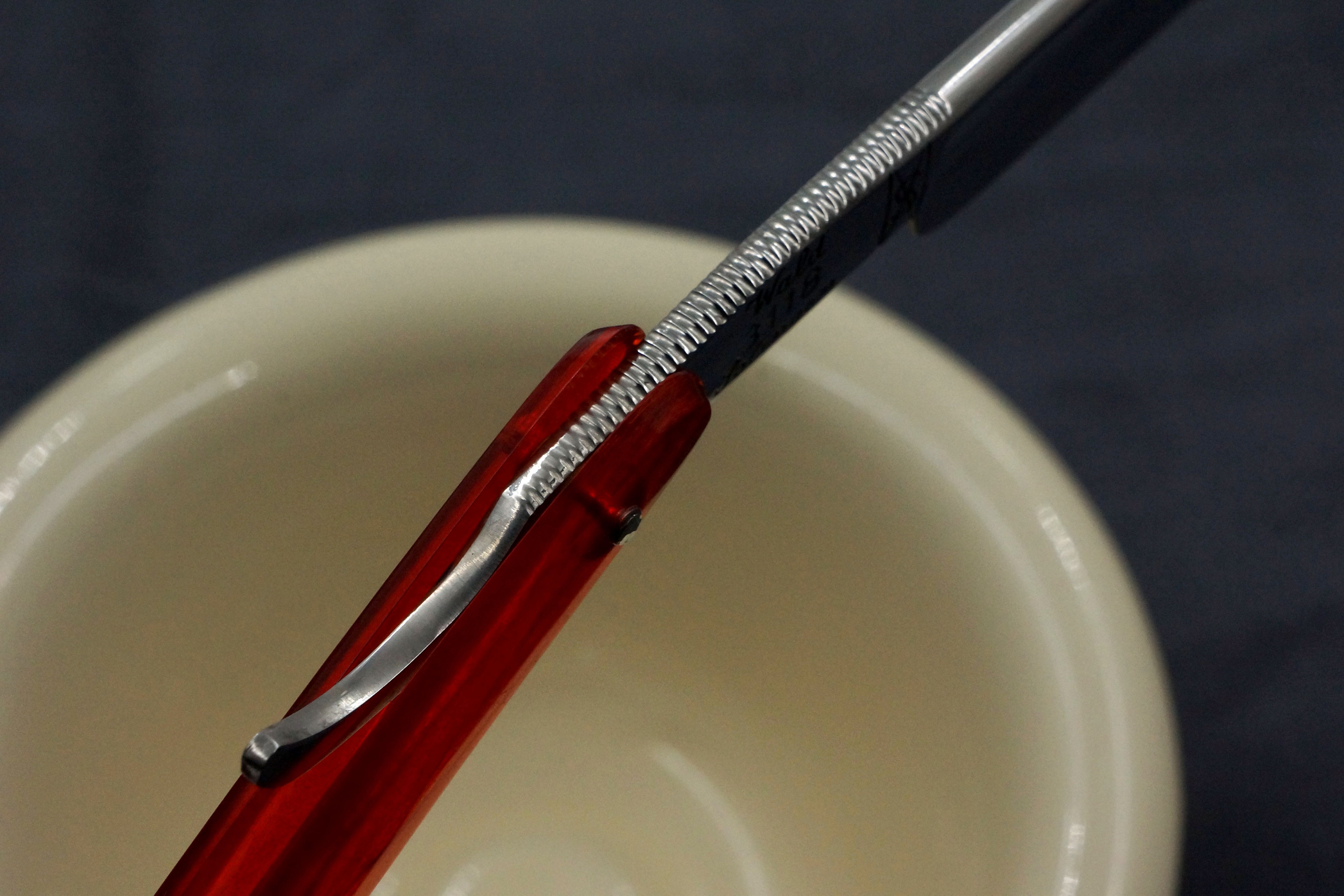 Ern Es-Ex Near Pristine 11/16 Full Hollow Blade - Solingen Vintage Straight Razor - Shave Ready