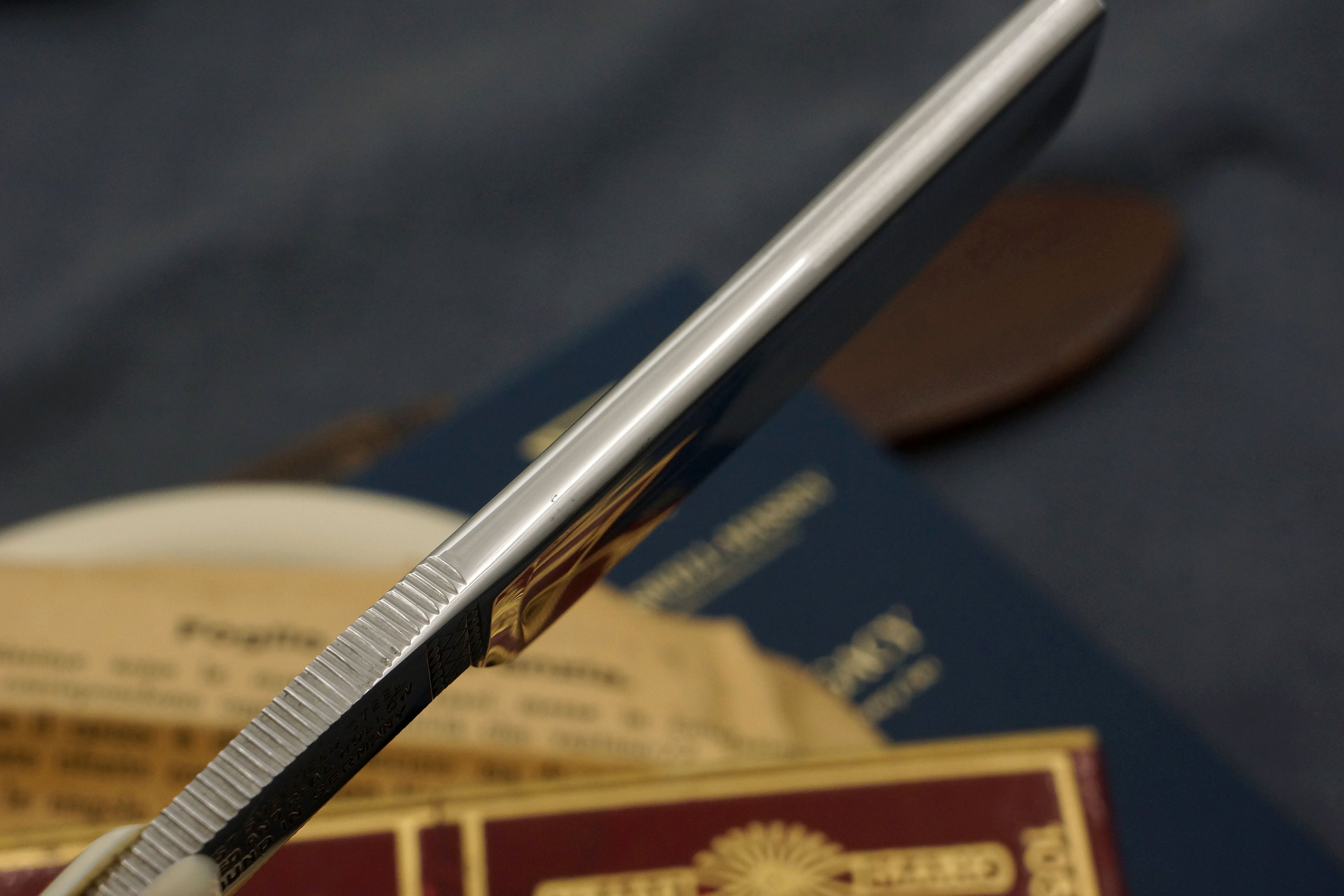 Friedrich Schlemper Antisettico 105 - Mint 6/8 Full Hollow Blade - Vintage Solingen Straight Razor - Shave Ready