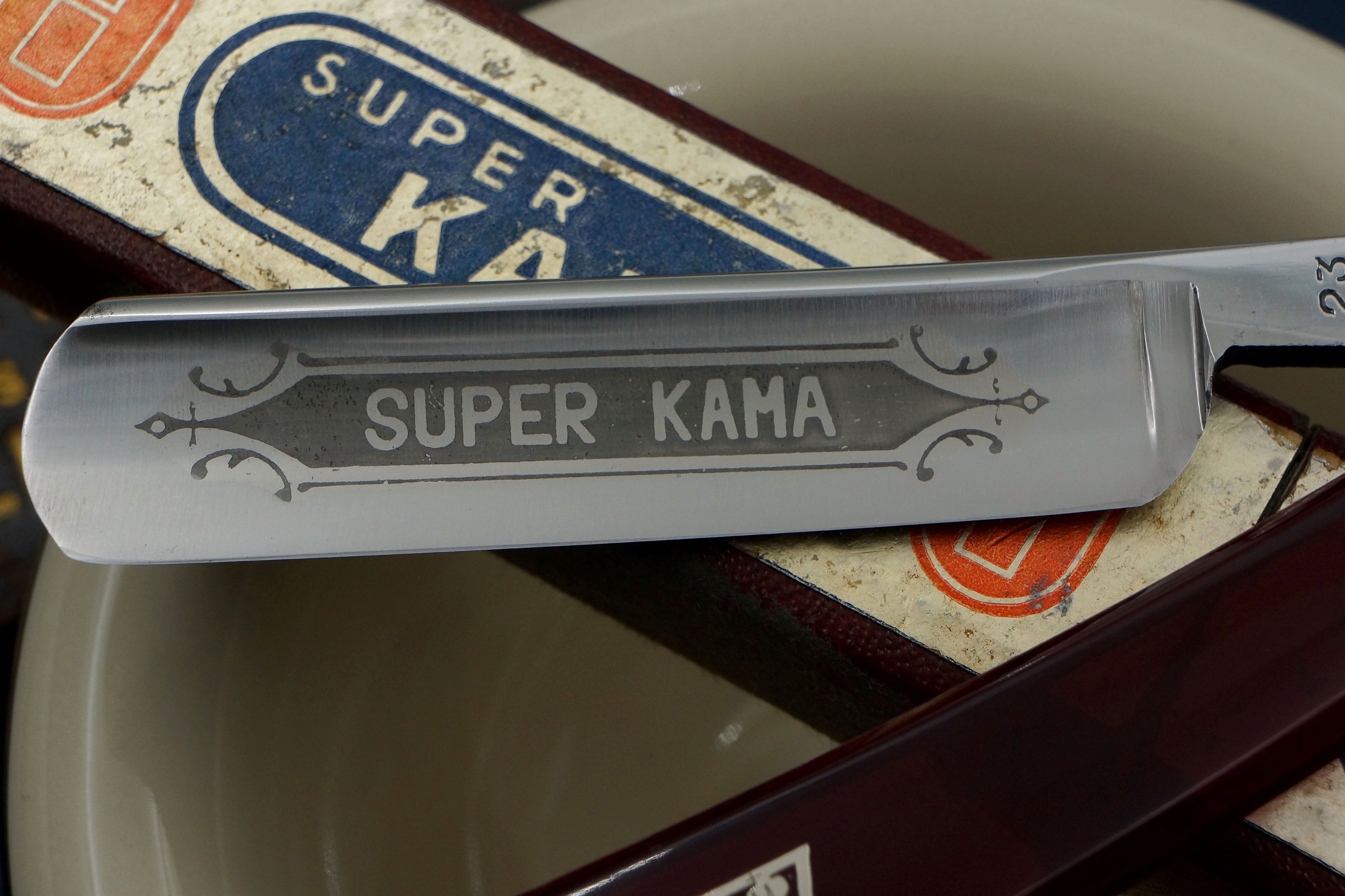 Koch & Schafer KAMA 11/16" Near Pristine Vintage Solingen Straight Razor - Shave Ready