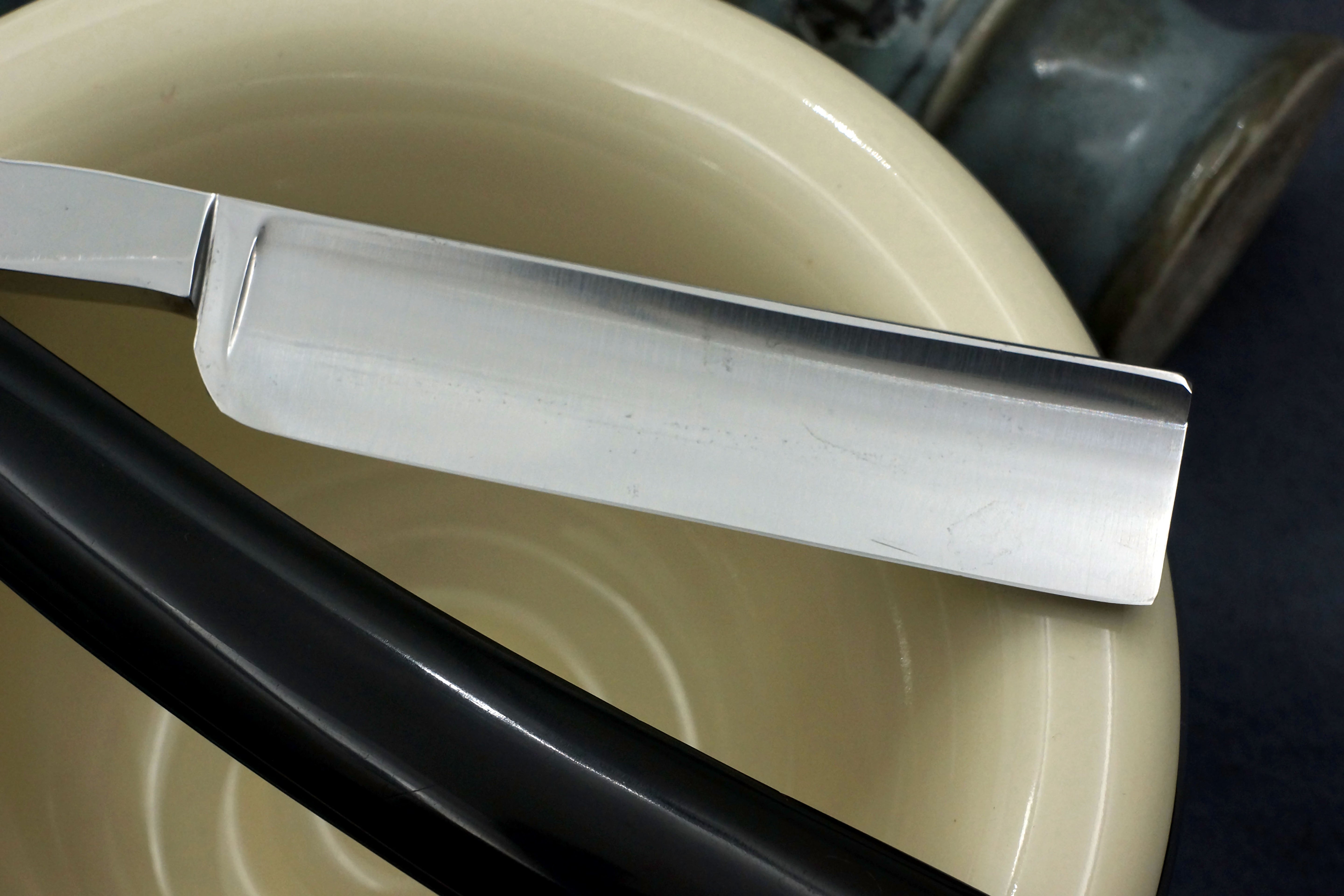 Challenge Cutlery 11/16 Full Hollow Blade - Vintage American Straight Razor - Shave Ready