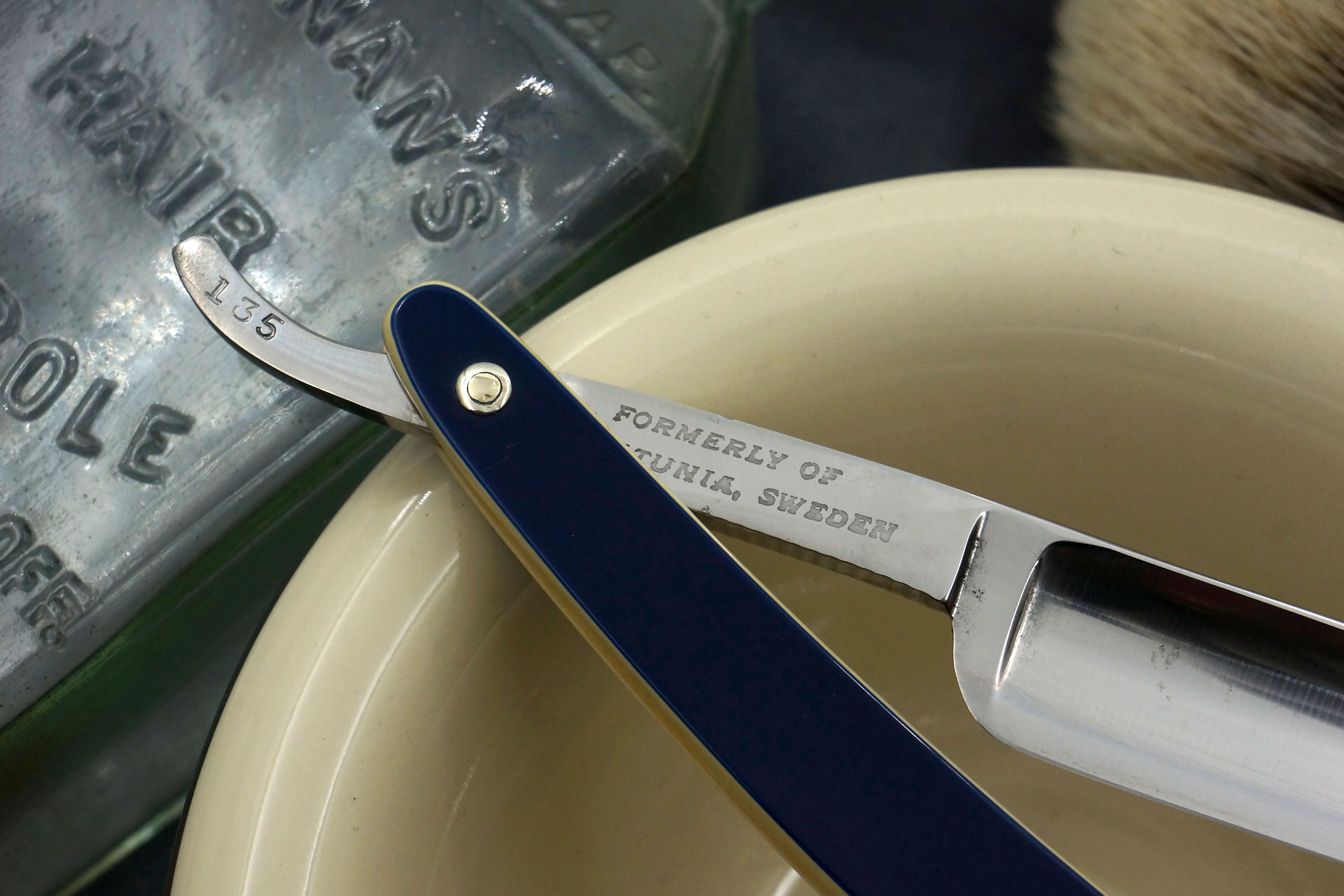 John Engstrom Jr. 5/8 Blade - Excellent ++ American Straight Razor - Shave Ready