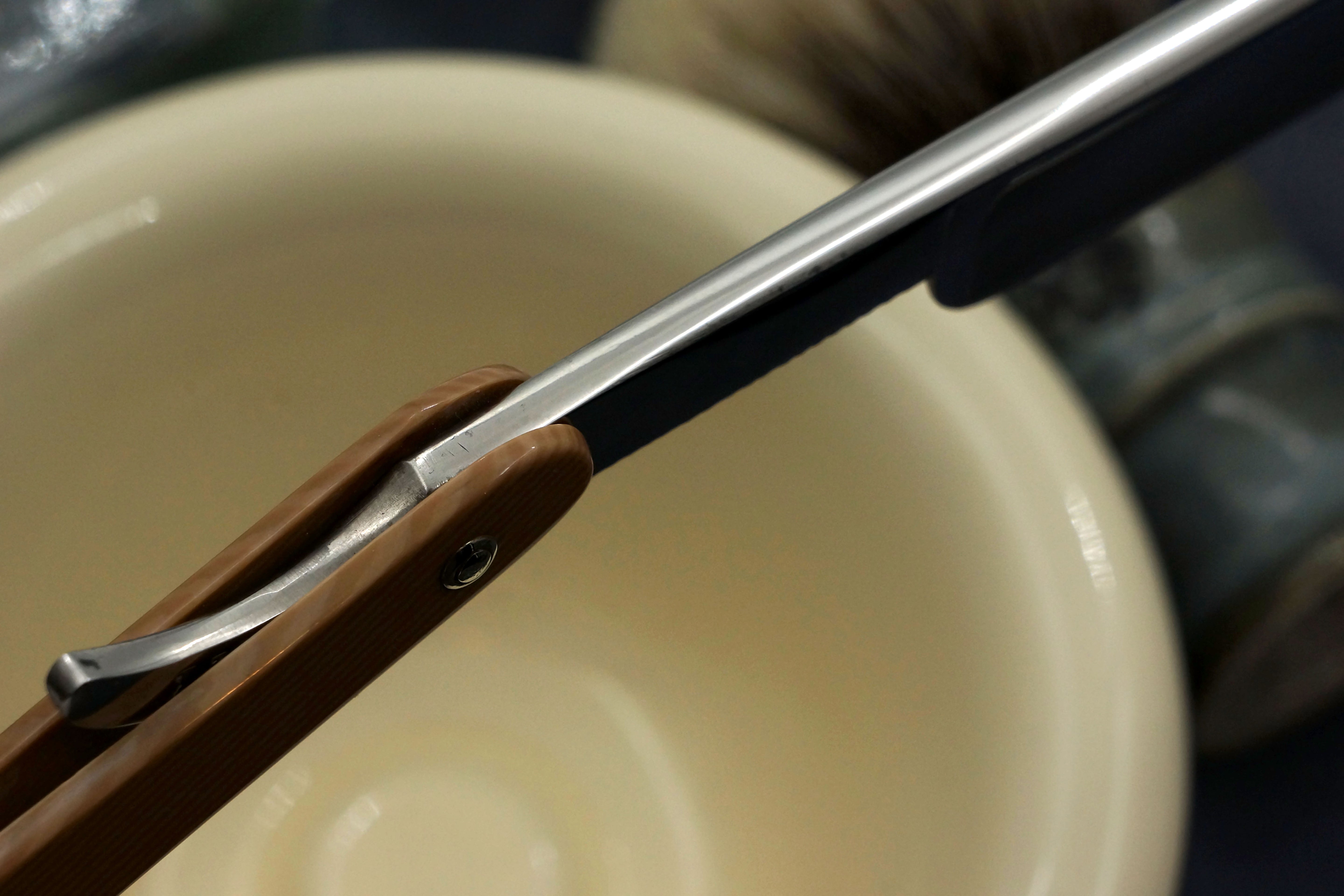 John Engstrom Jr. 5/8 Full Hollow Blade - Excellent ++ American Straight Razor - Shave Ready