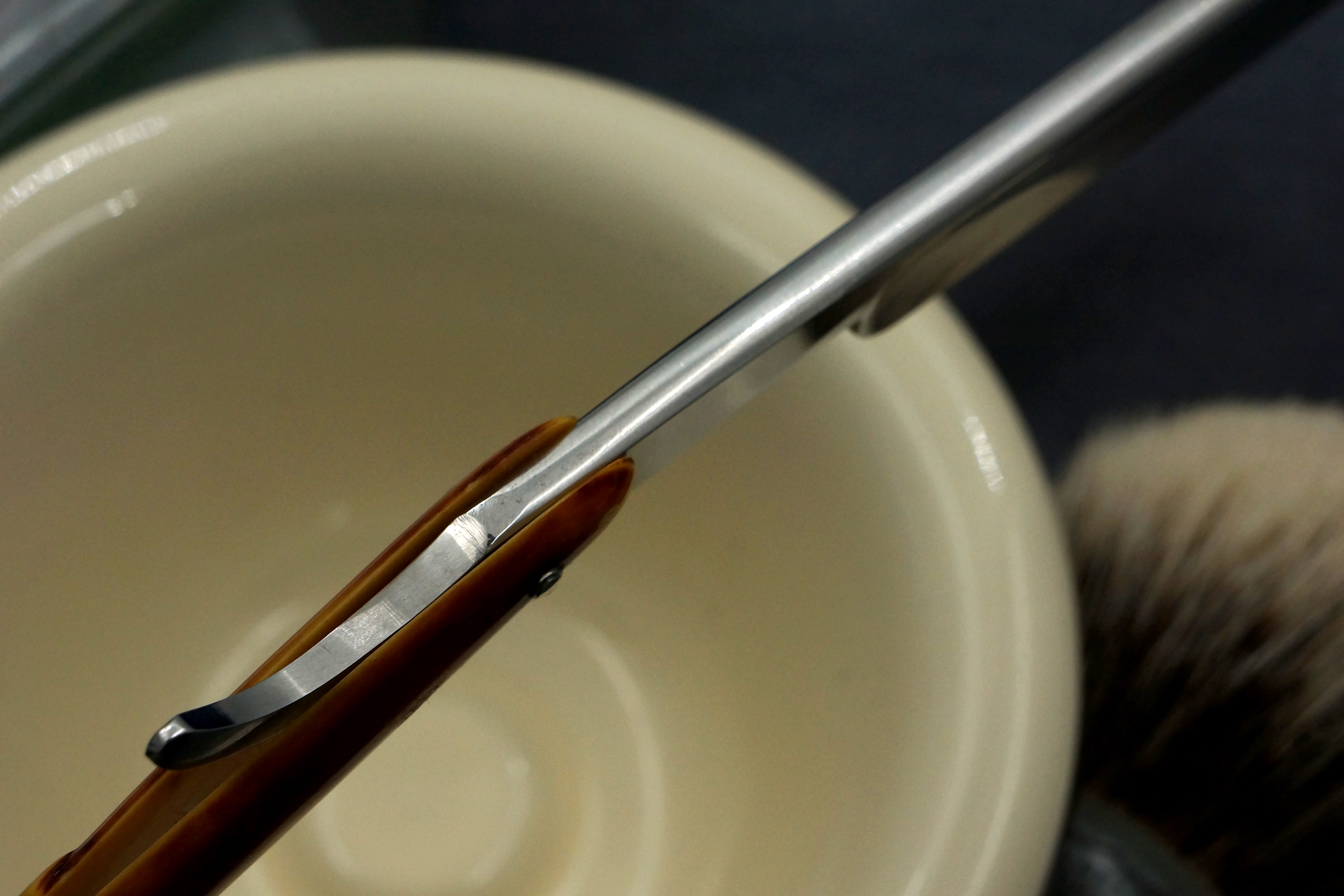Joseph Allen & Sons "Medium Hollow Ground" with Fancy Scales - 5/8 Blade - Restored Sheffield Vintage Straight Razor - Shave Ready