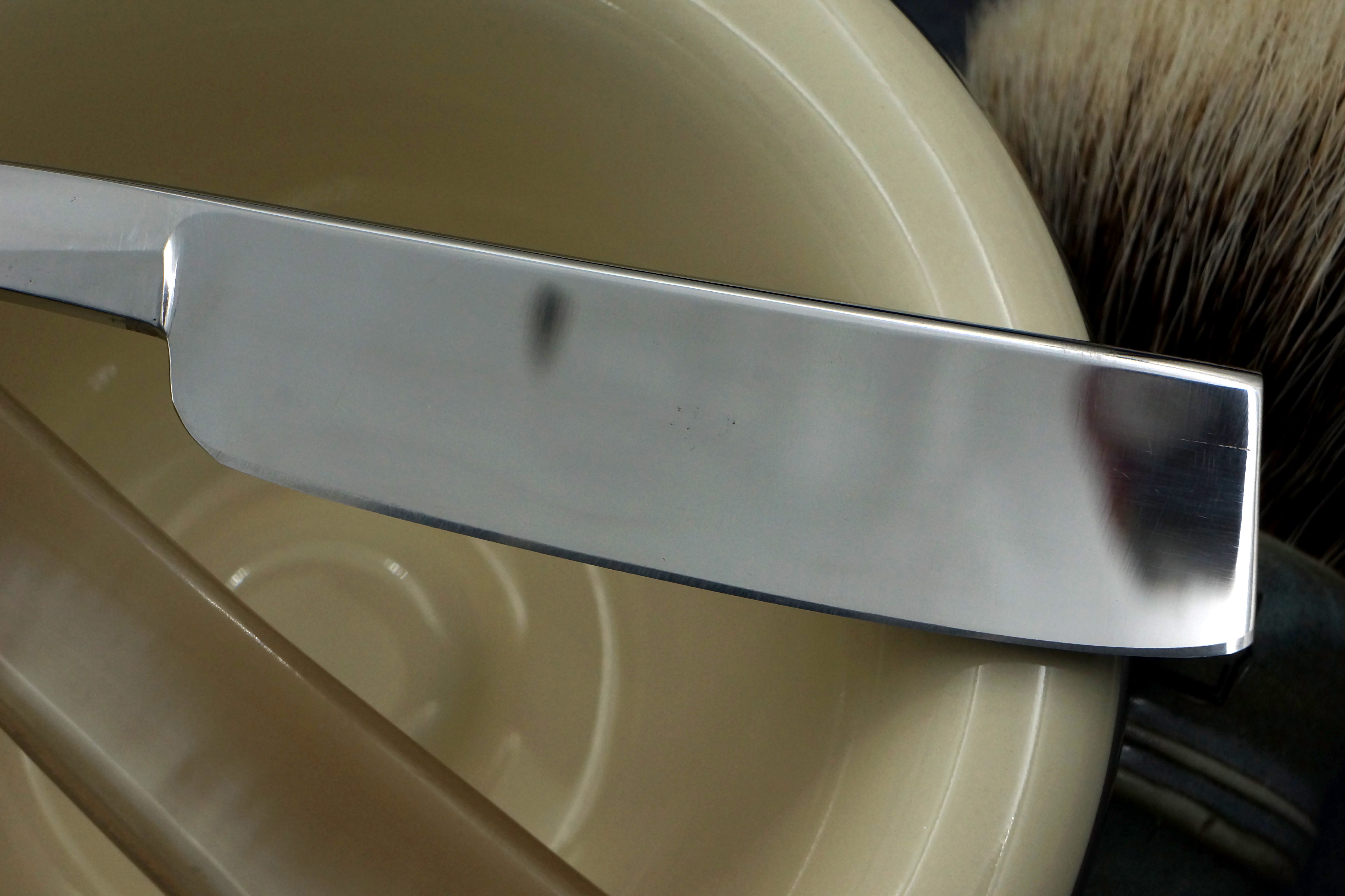 Joseph Rodgers & Sons "Fine India Steel" 13/16 Blade with New Horn Scales - Restored Sheffield Straight Razor - Shave Ready