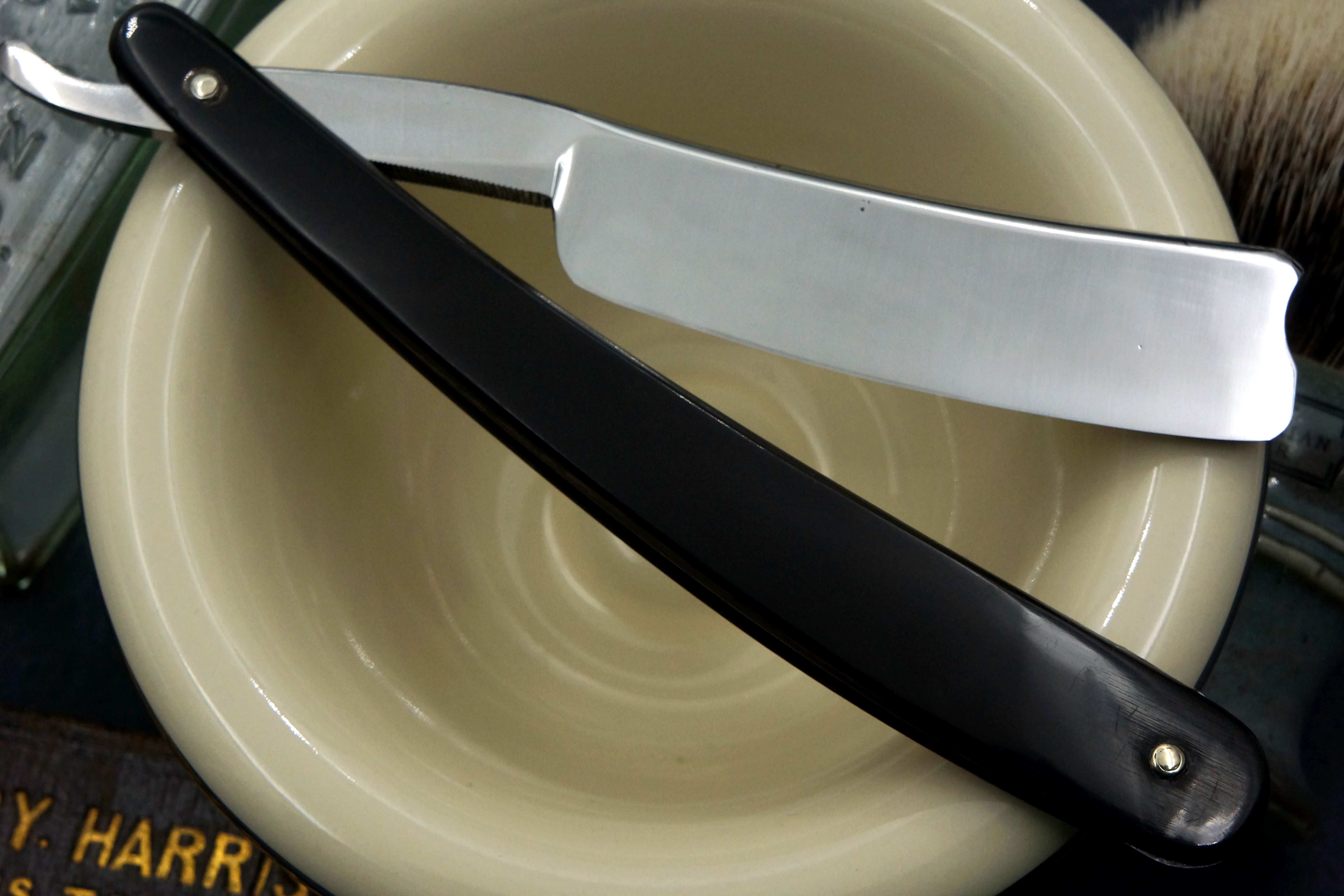 Mappin & Bros. "Keen Edge - For the Million" 13/16 Near Wedge - Handsome Fully Restored Sheffield Straight Razor - Shave Ready