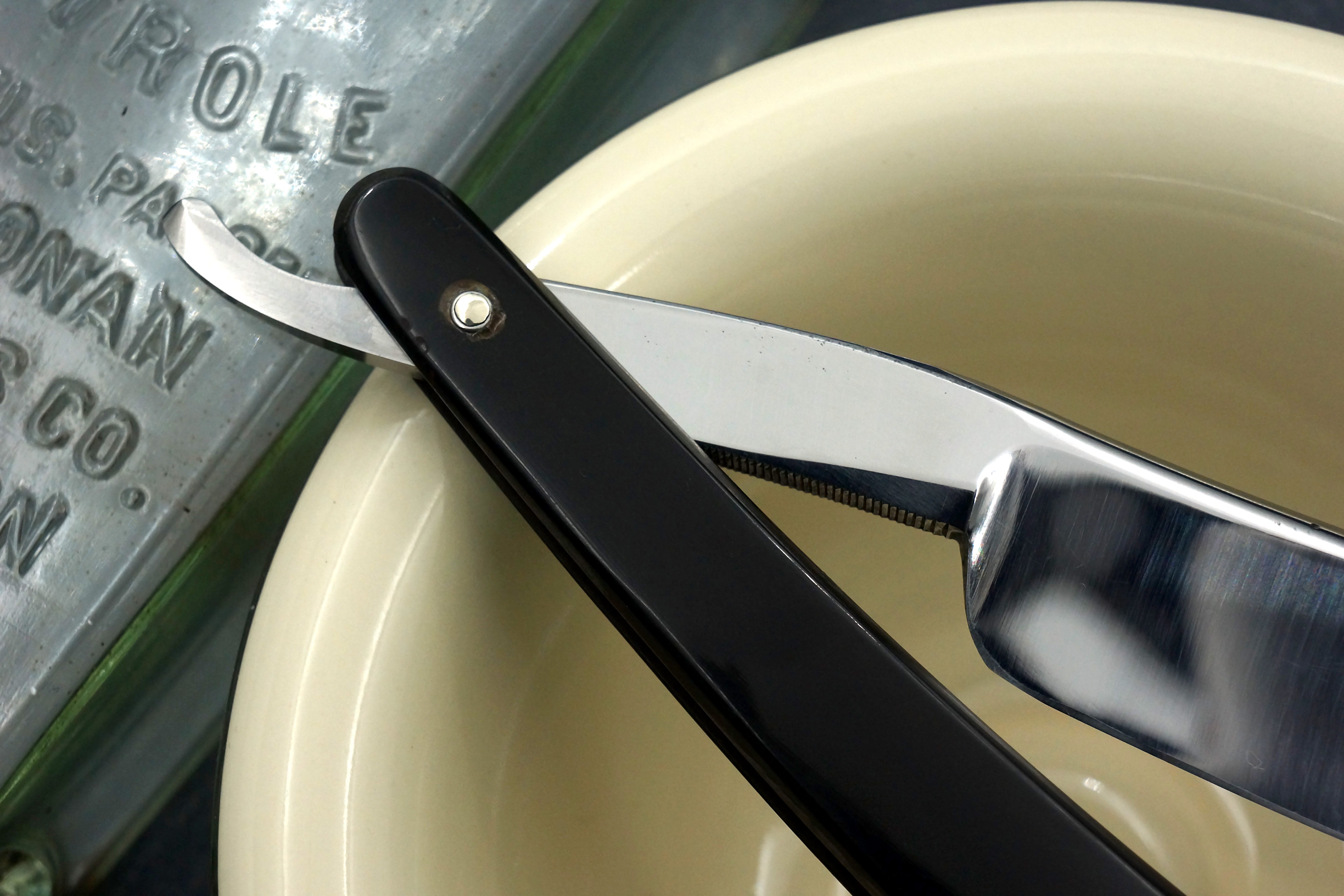Mappin & Bros. "Keen Edge - For the Million" 13/16 Near Wedge - Handsome Fully Restored Sheffield Straight Razor - Shave Ready