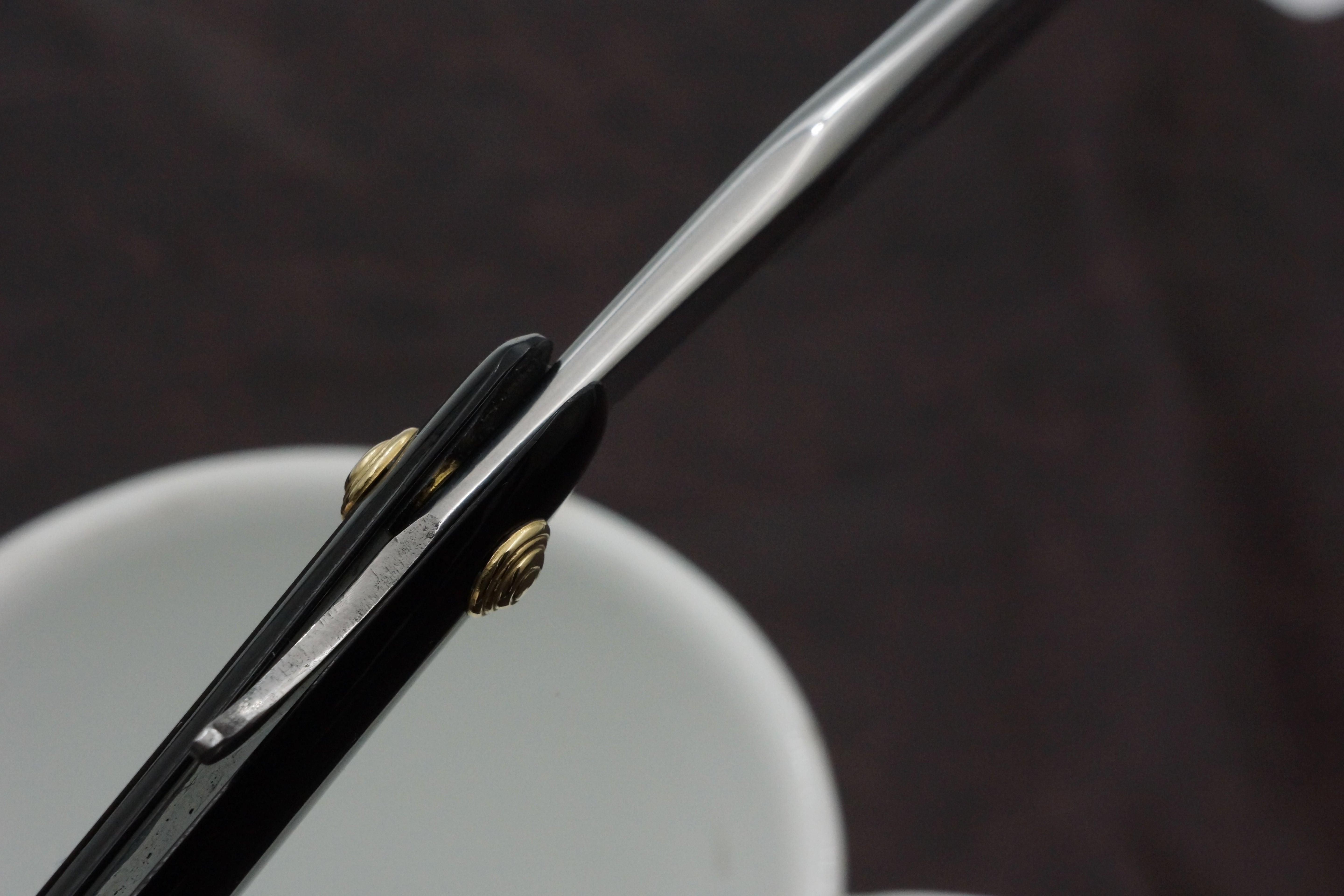 Ashton & Jackson "Improved Silver Steel - 15/16" Blade with New Horn Scales - Restored Sheffield Straight Razor - Shave Ready