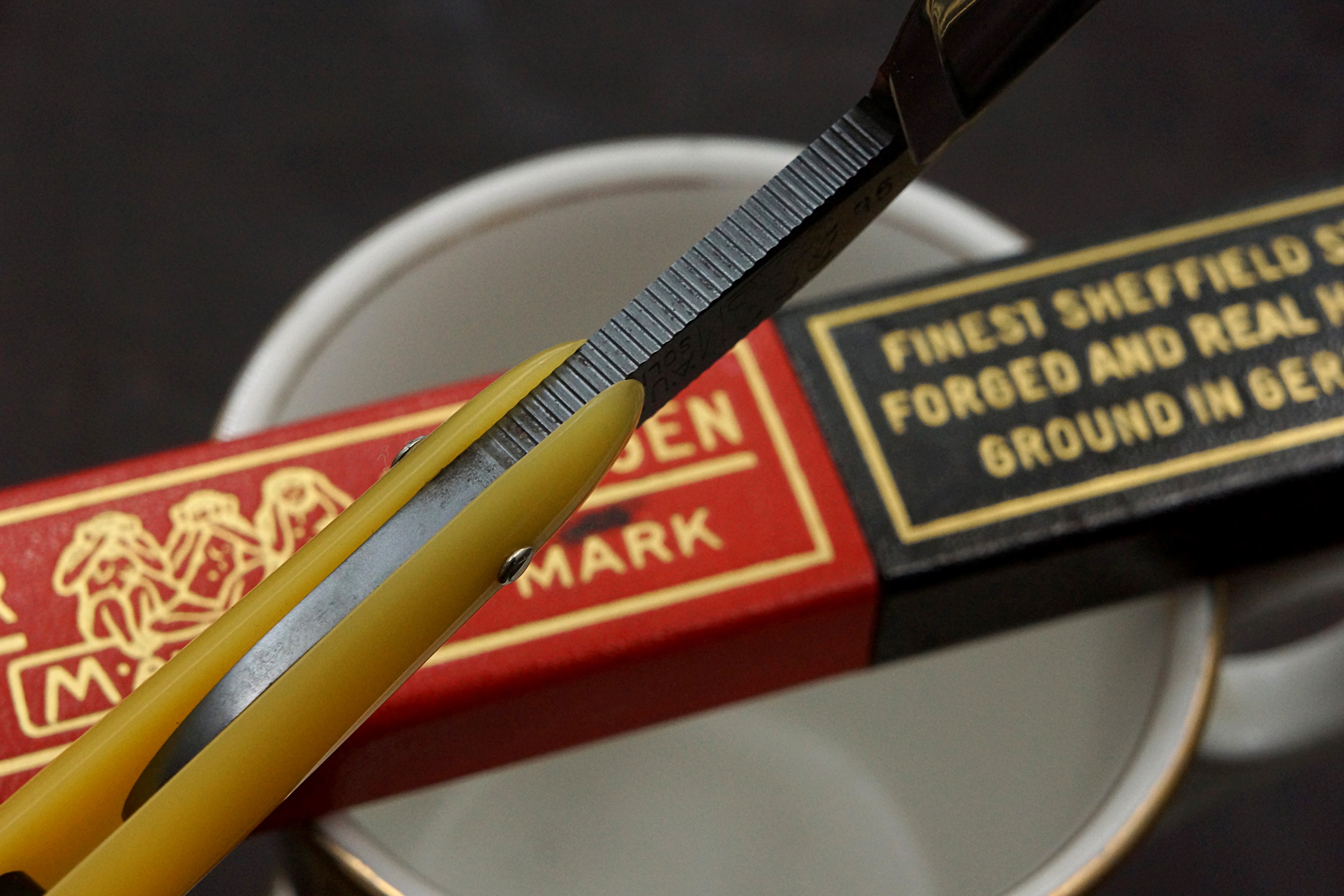 Henckels & Hammesfahr Mauser - Excellent 13/16 Blade - Vintage Solingen Straight Razor - Shave Ready