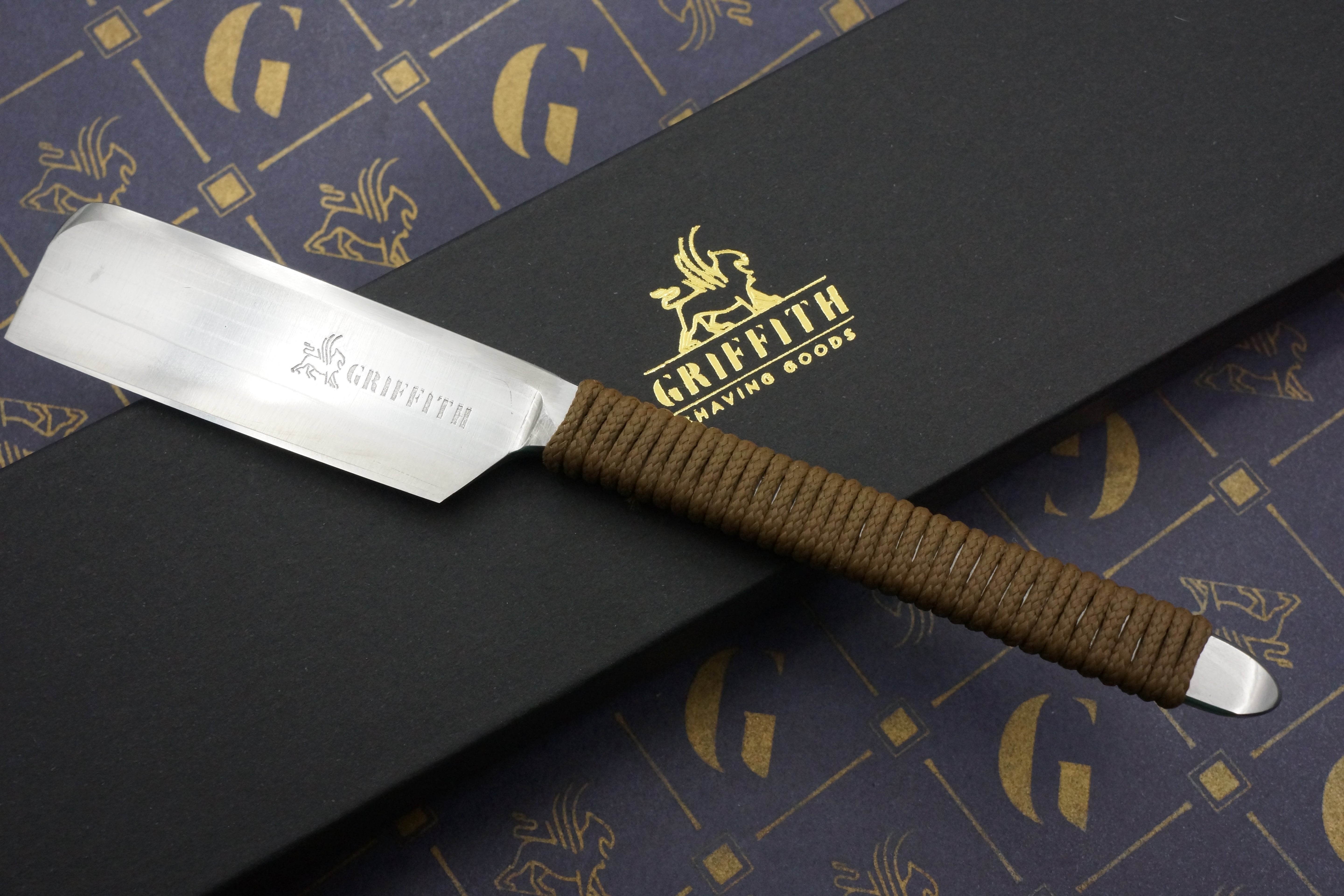 Griffith San Mai 6/8 Kamisori Artisan Straight Razor
