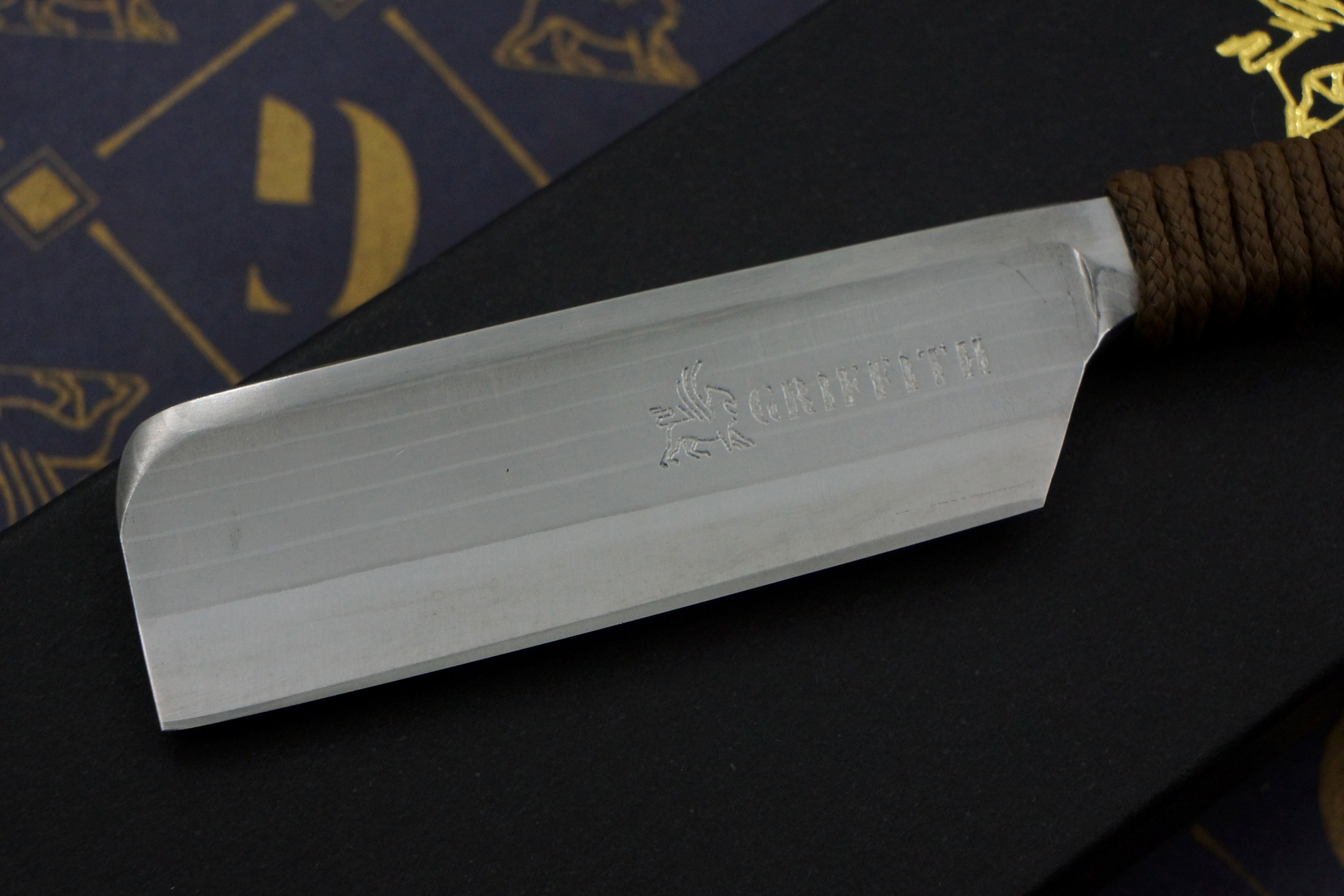 Griffith San Mai 6/8 Kamisori Artisan Straight Razor