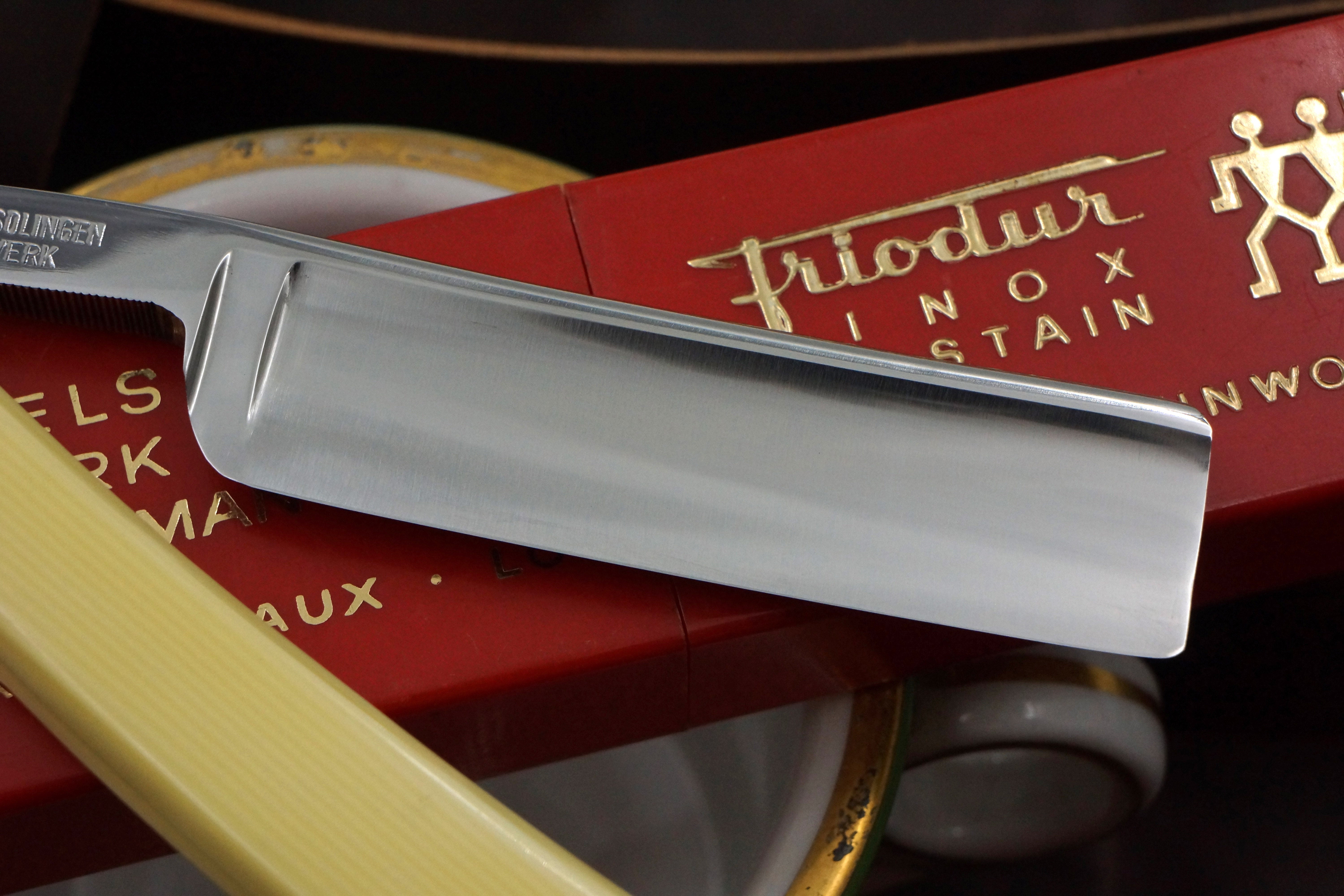 Henckels Friodur 6/8 No. 72 - Excellent Stainless Steel Etched Full Ho