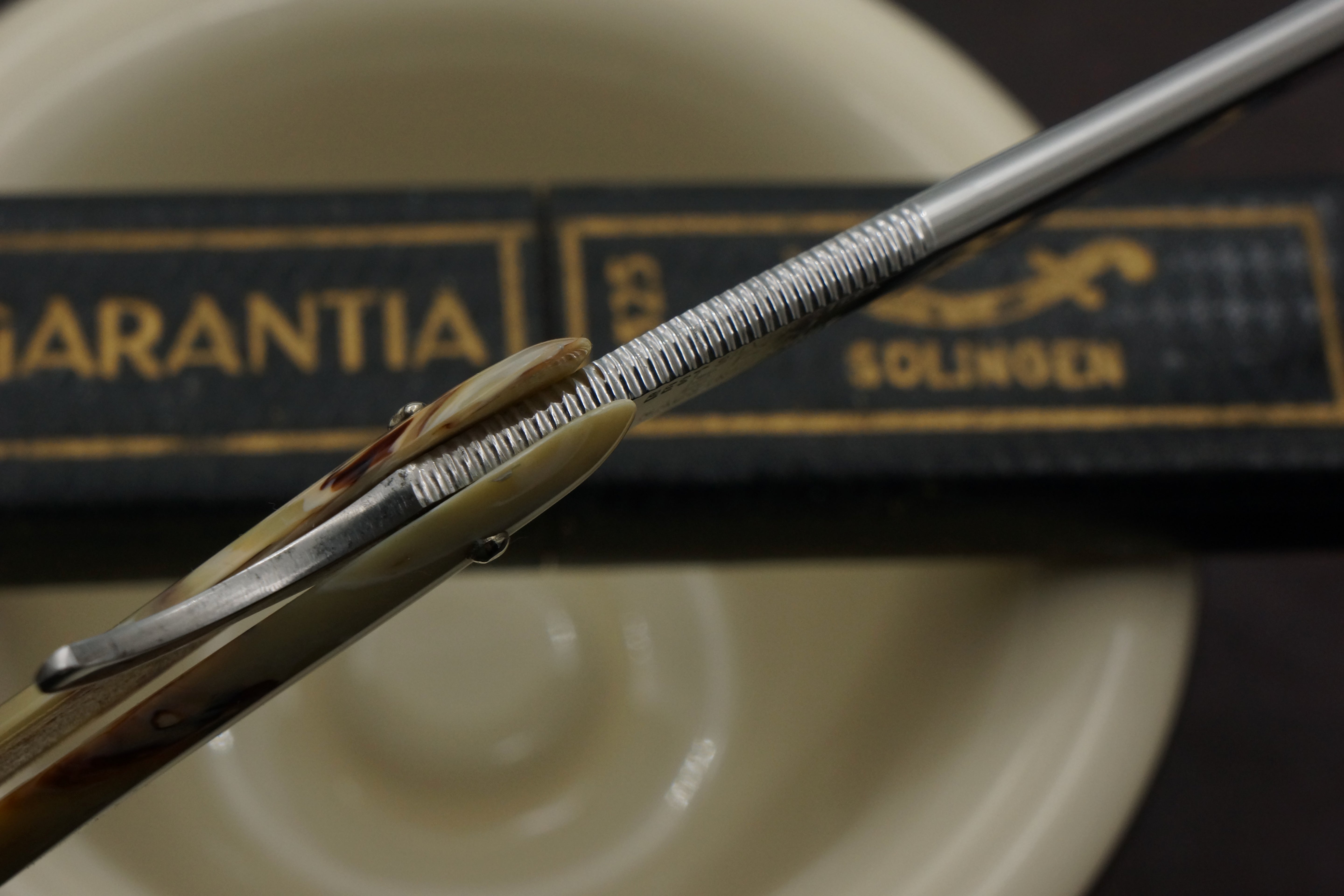 Carl Friederich Ern - NOS 11/16 Full Hollow Blade - Vintage Solingen Straight Razor - Shave Ready