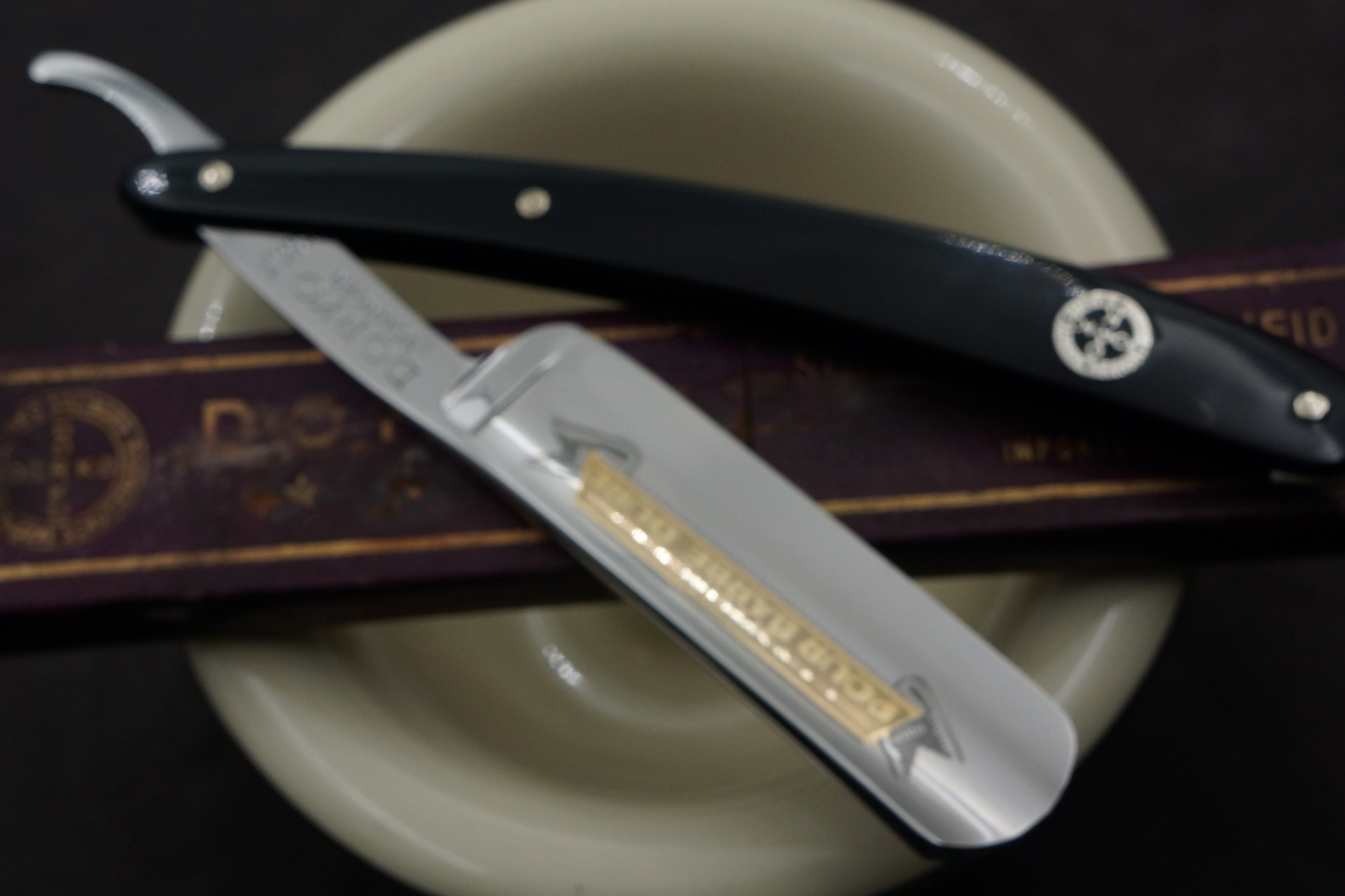 Dorko Near Pristine 13/16 Full Hollow Blade - Solingen Vintage Straight Razor - Shave Ready