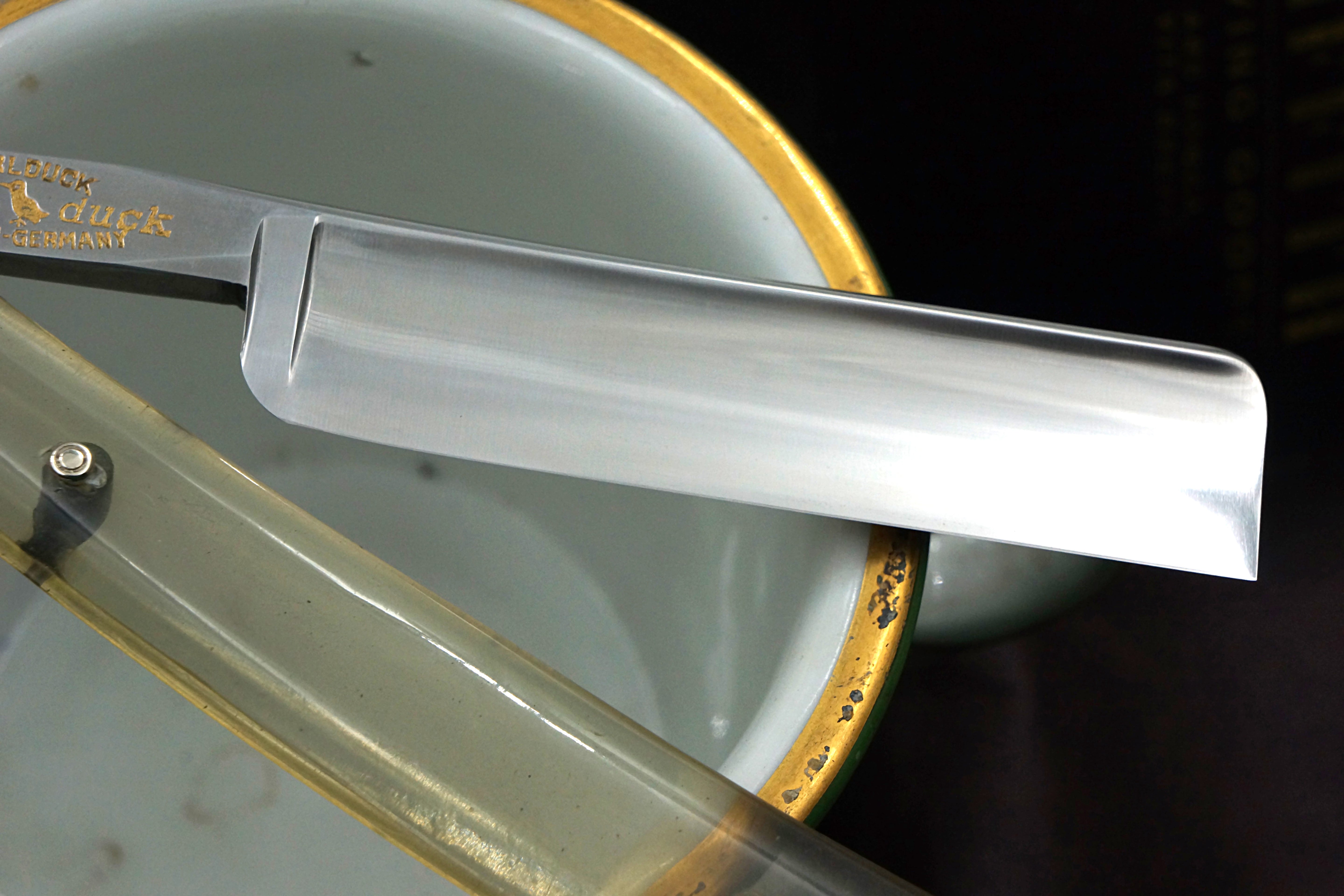 Dubl Duck Satinedge 11/16 Blade - Excellent Vintage Near Pristine Solingen Straight Razor - Shave Ready