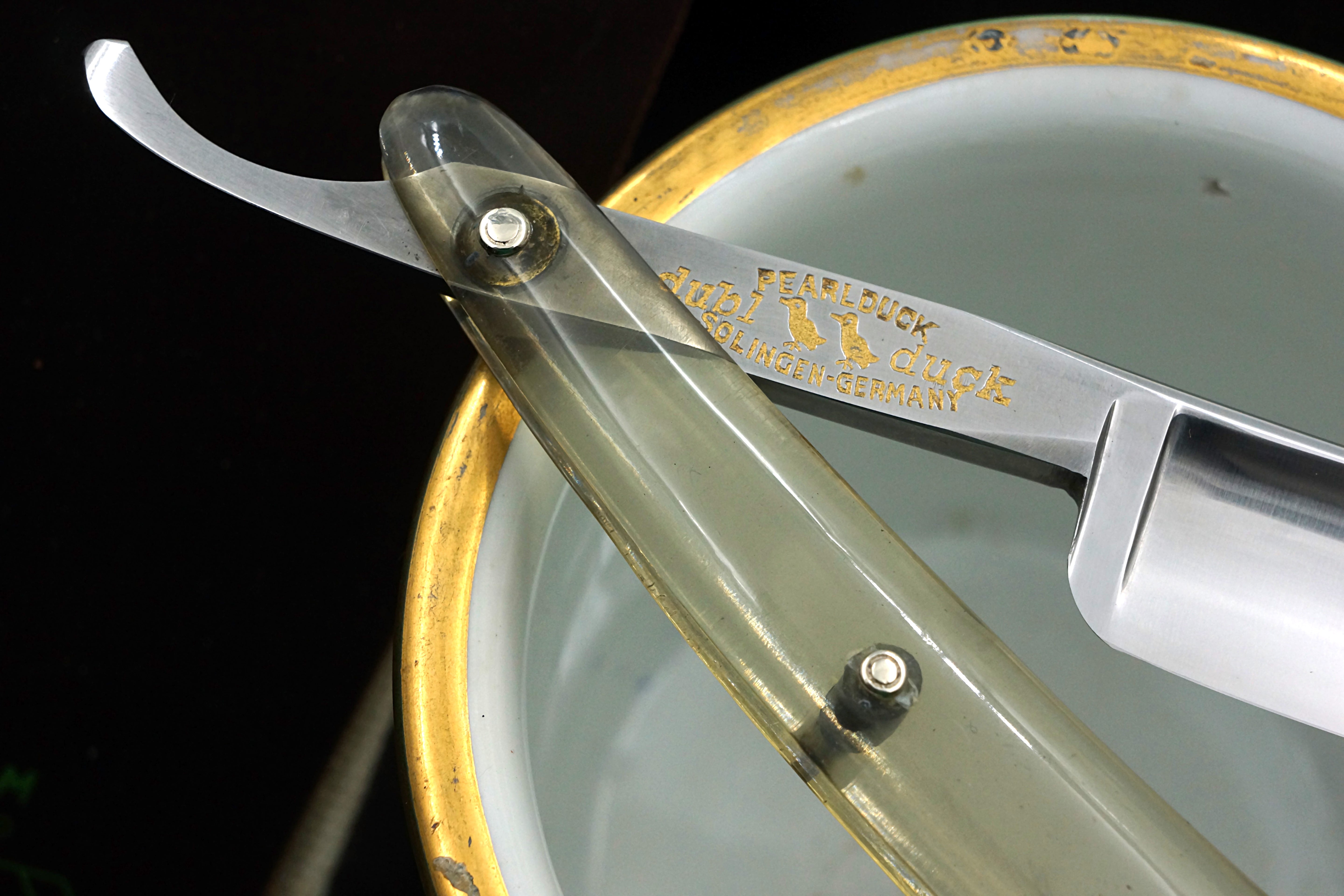 Dubl Duck Satinedge 11/16 Blade - Excellent Vintage Near Pristine Solingen Straight Razor - Shave Ready