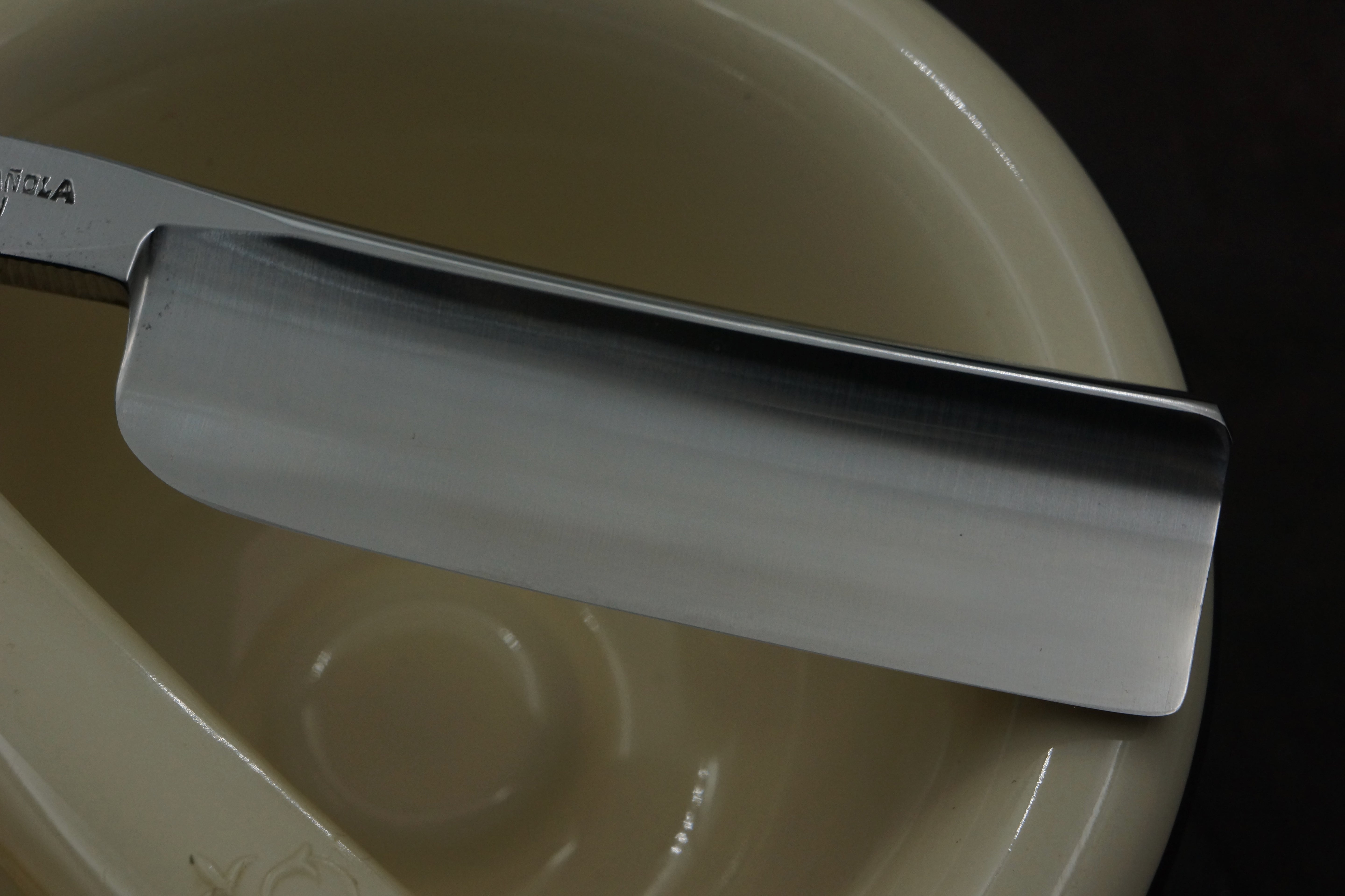Filarmonica Novodur JMP No. 14 15/16+ Singing Full Hollow Blade - Near Pristine Vintage Spanish Straight Razor - Shave Ready