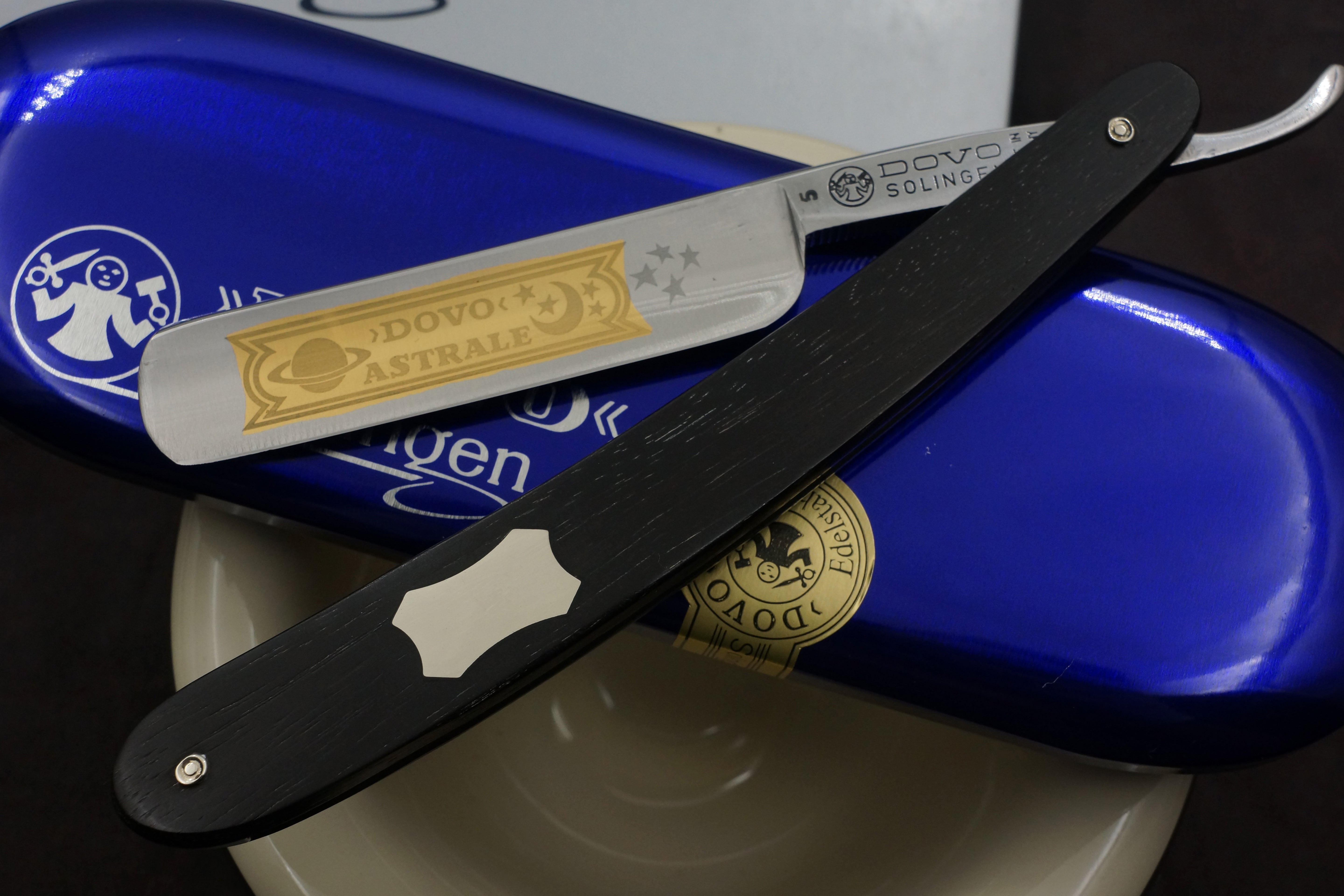 Dovo "Astrale" -  Preowned 5/8 Full Hollow Blade - Solingen Straight Razor - Shave Ready