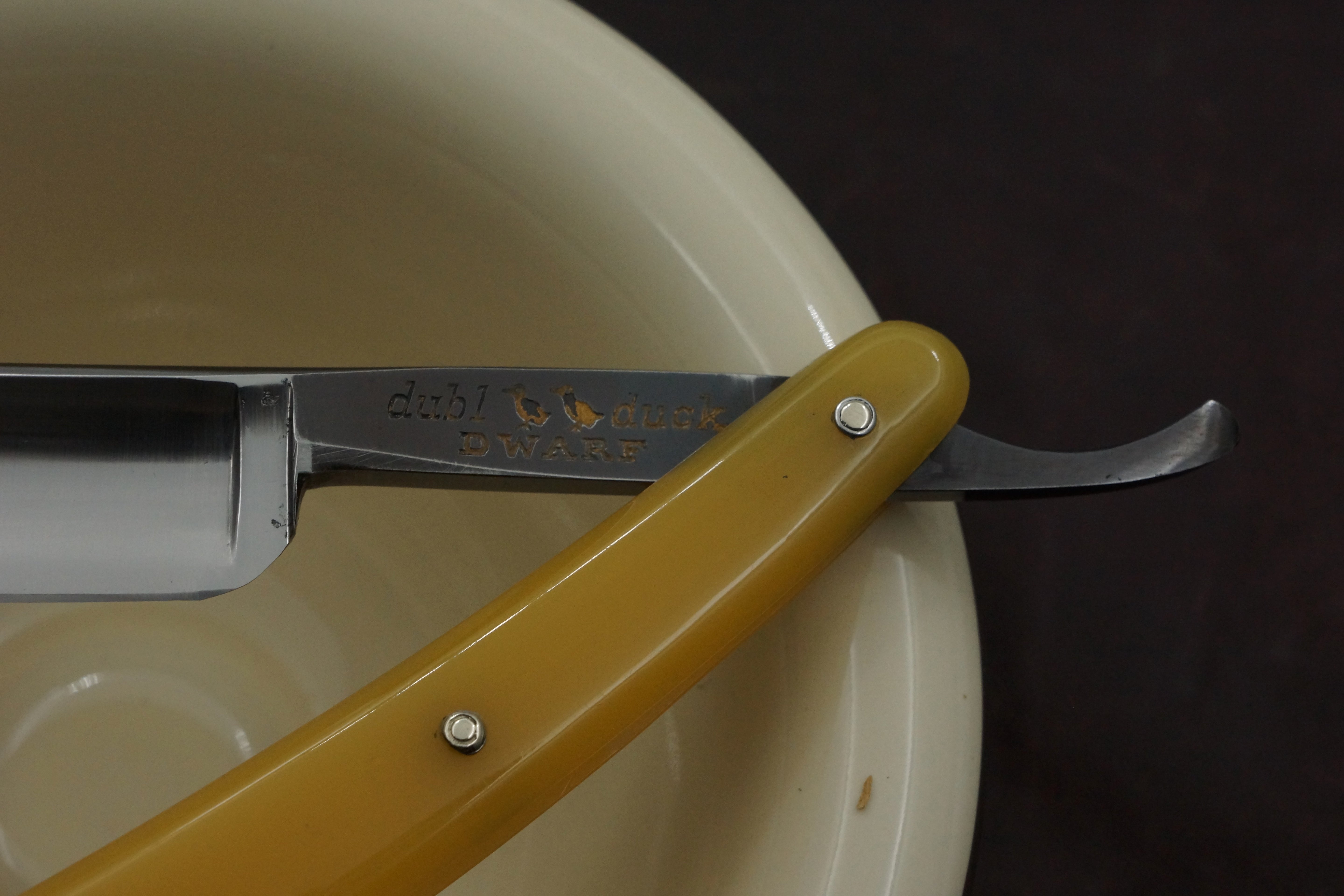 Dubl Duck Dwarf 5/8 Blade - Excellent Vintage Solingen Straight Razor - Shave Ready