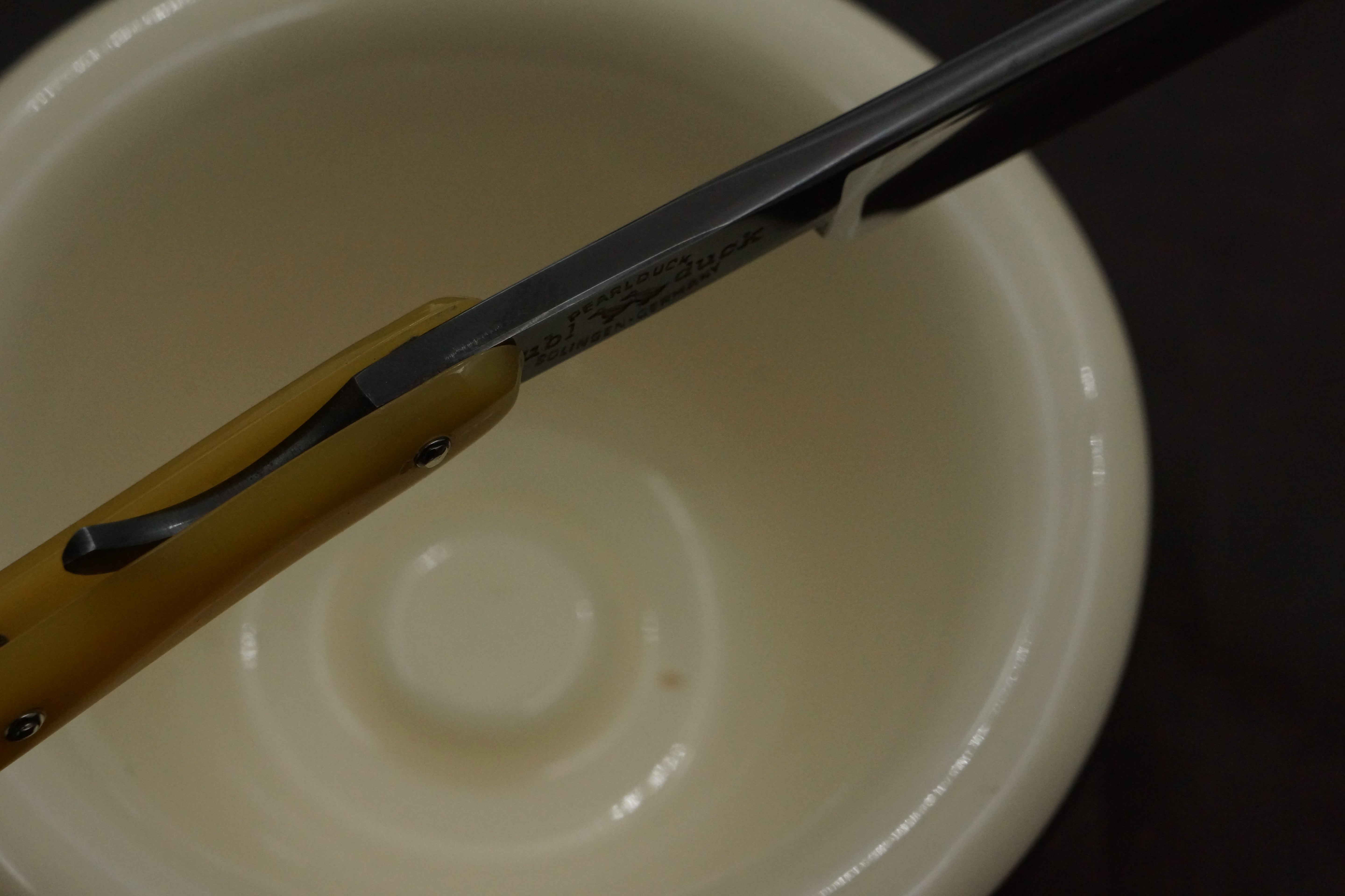 Dubl Duck Dwarf 5/8 Blade - Excellent Vintage Solingen Straight Razor - Shave Ready