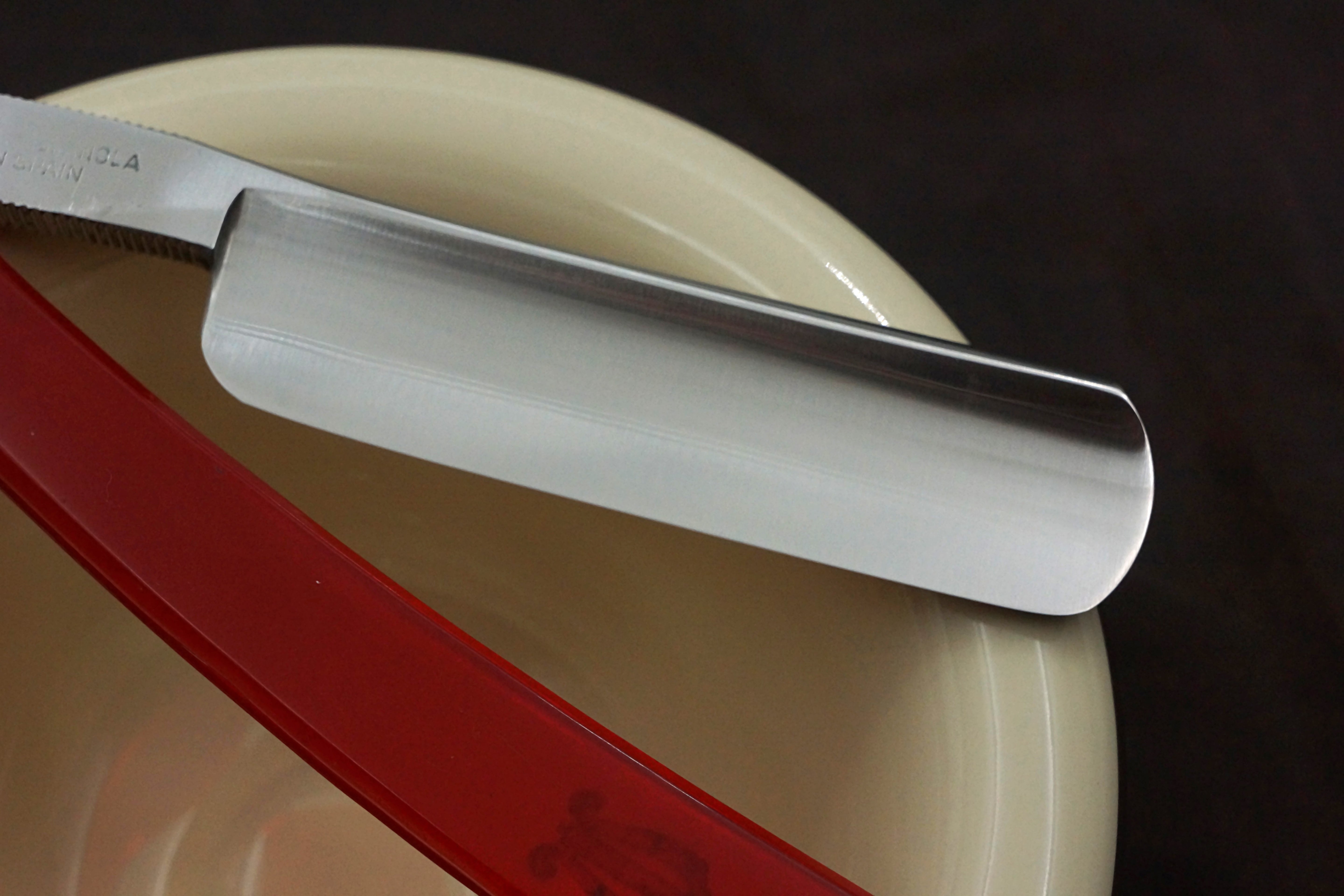Filarmonica No. 13 13/16 Full Hollow Blade - Near Pristine Vintage Spanish Straight Razor - Shave Ready