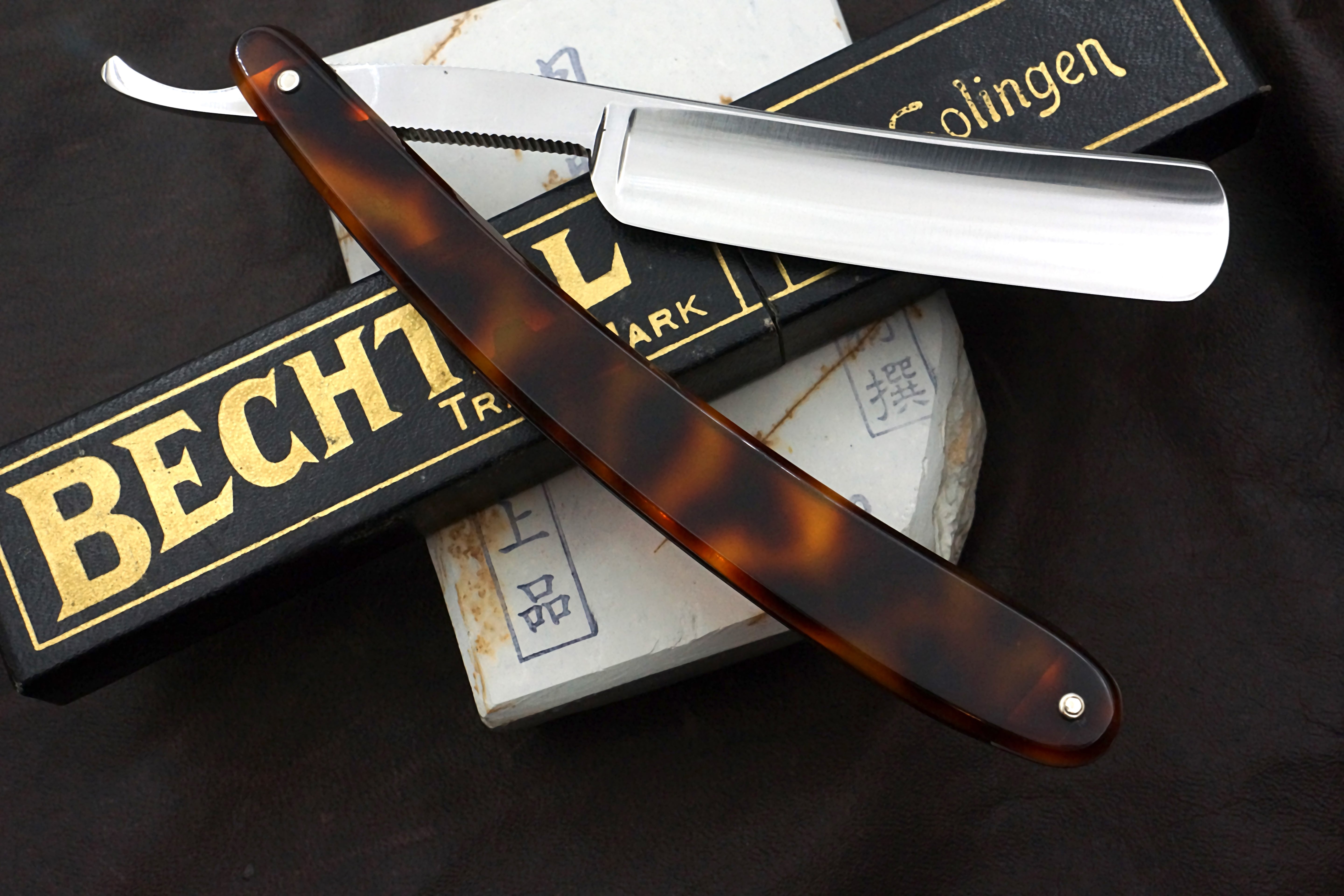 Bechtal No. 89 Near Pristine 11/16 Full Hollow Blade - Solingen Vintage Straight Razor - Shave Ready