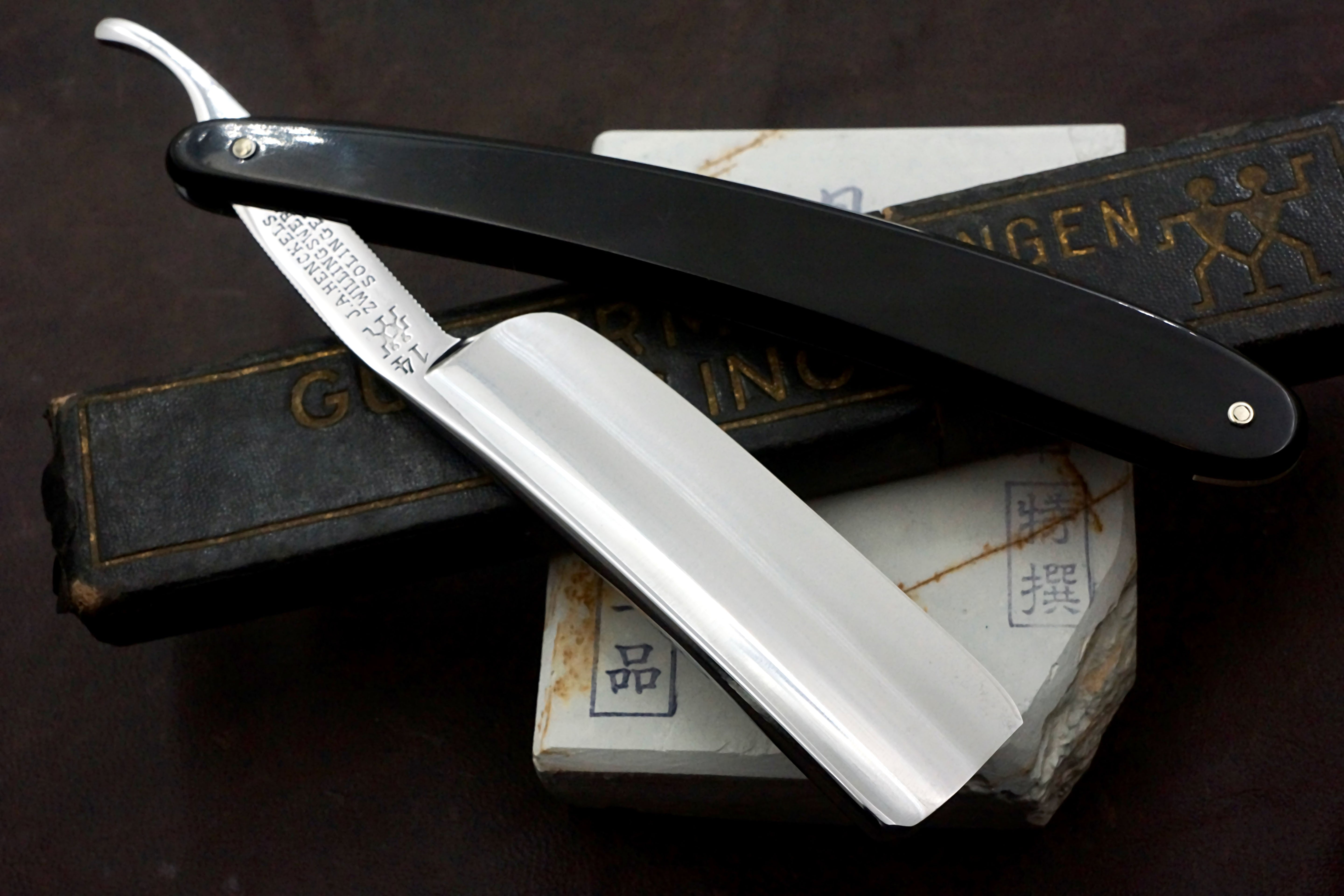 Henckels / Guillermo Hoppe No. 14 - RARE 15/16 Full Hollow Blade - Excellent++ Vintage Solingen Straight Razor - Shave Ready