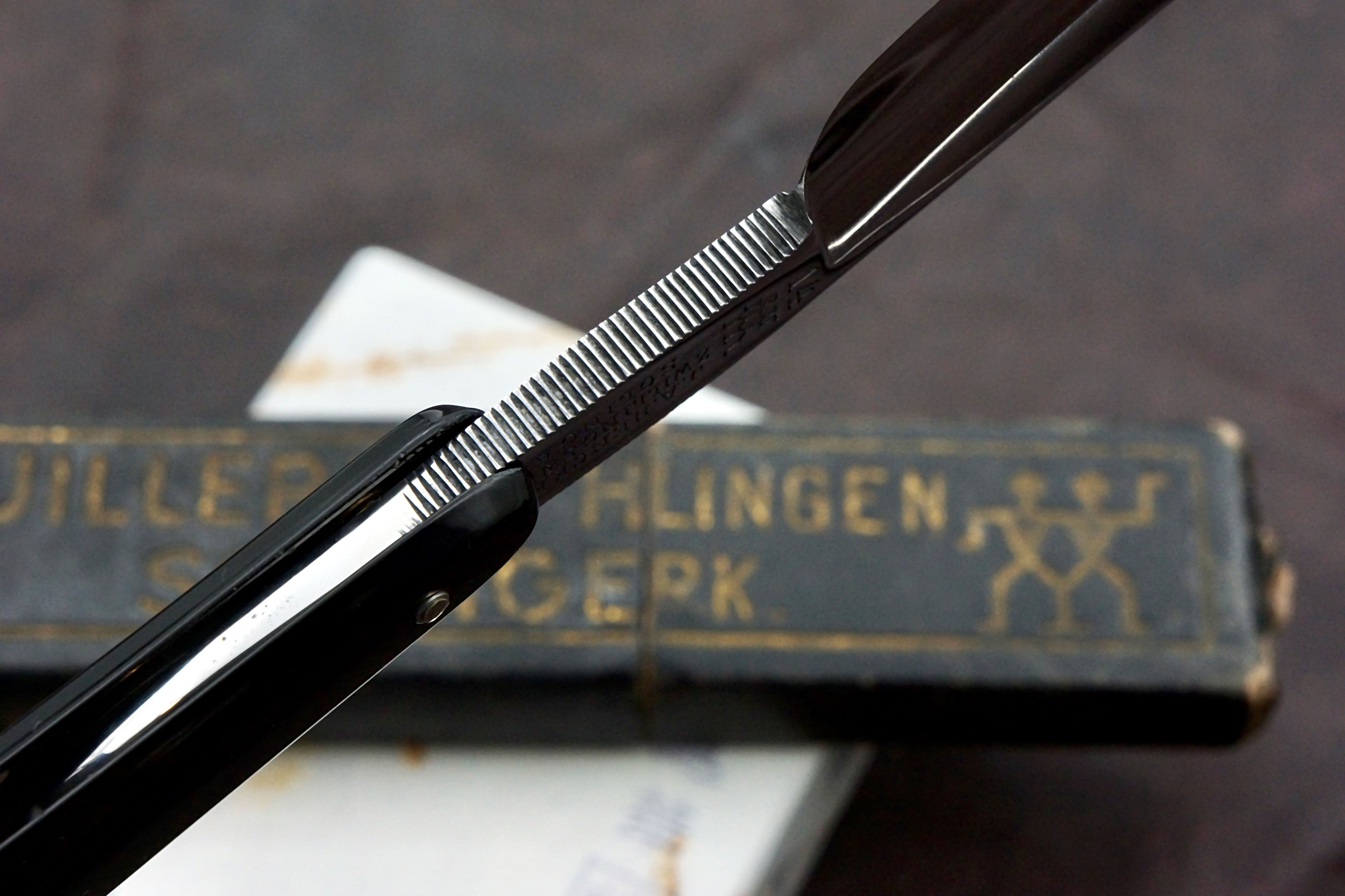 Henckels / Guillermo Hoppe No. 14 - RARE 15/16 Full Hollow Blade - Excellent++ Vintage Solingen Straight Razor - Shave Ready