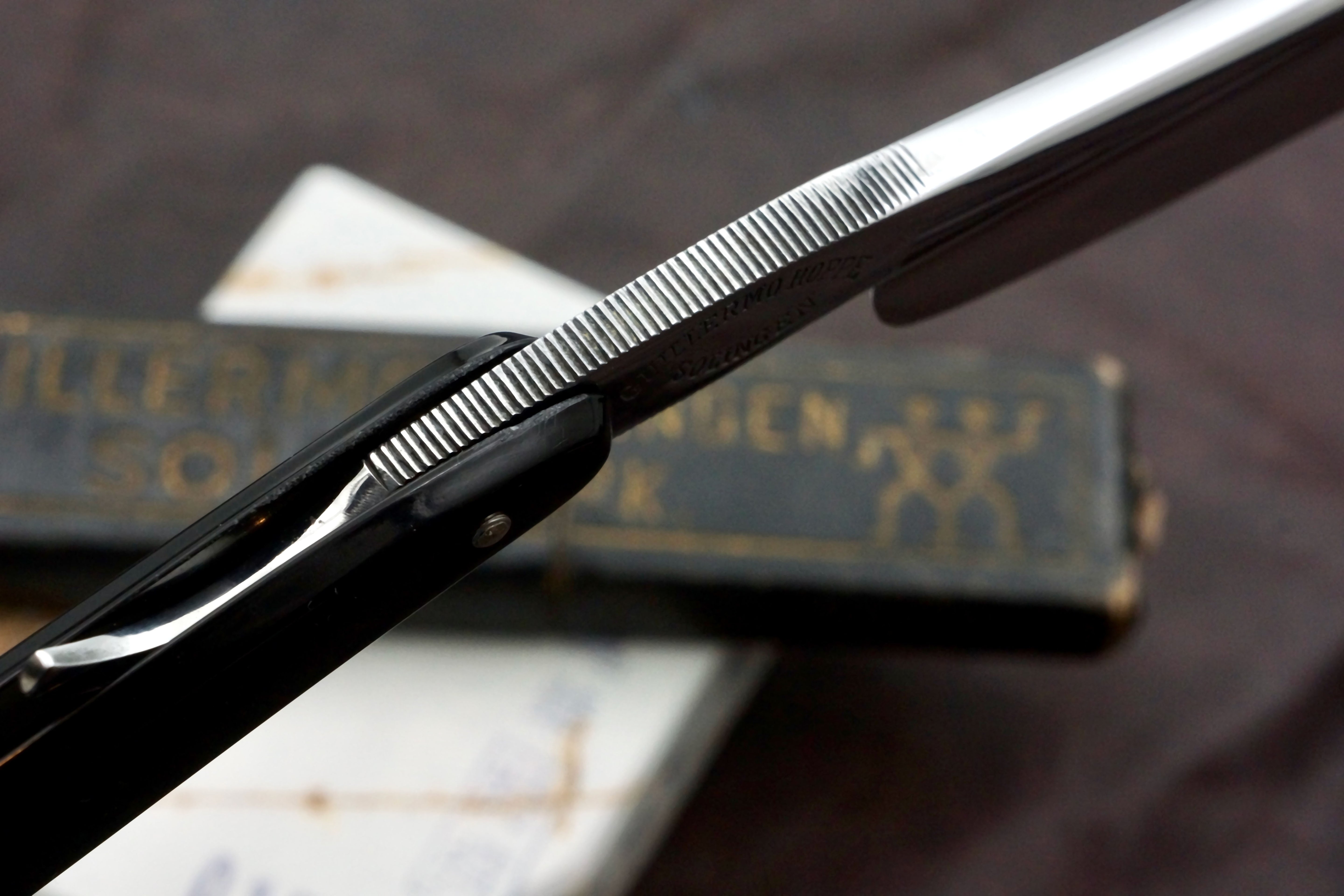 Henckels / Guillermo Hoppe No. 14 - RARE 15/16 Full Hollow Blade - Excellent++ Vintage Solingen Straight Razor - Shave Ready