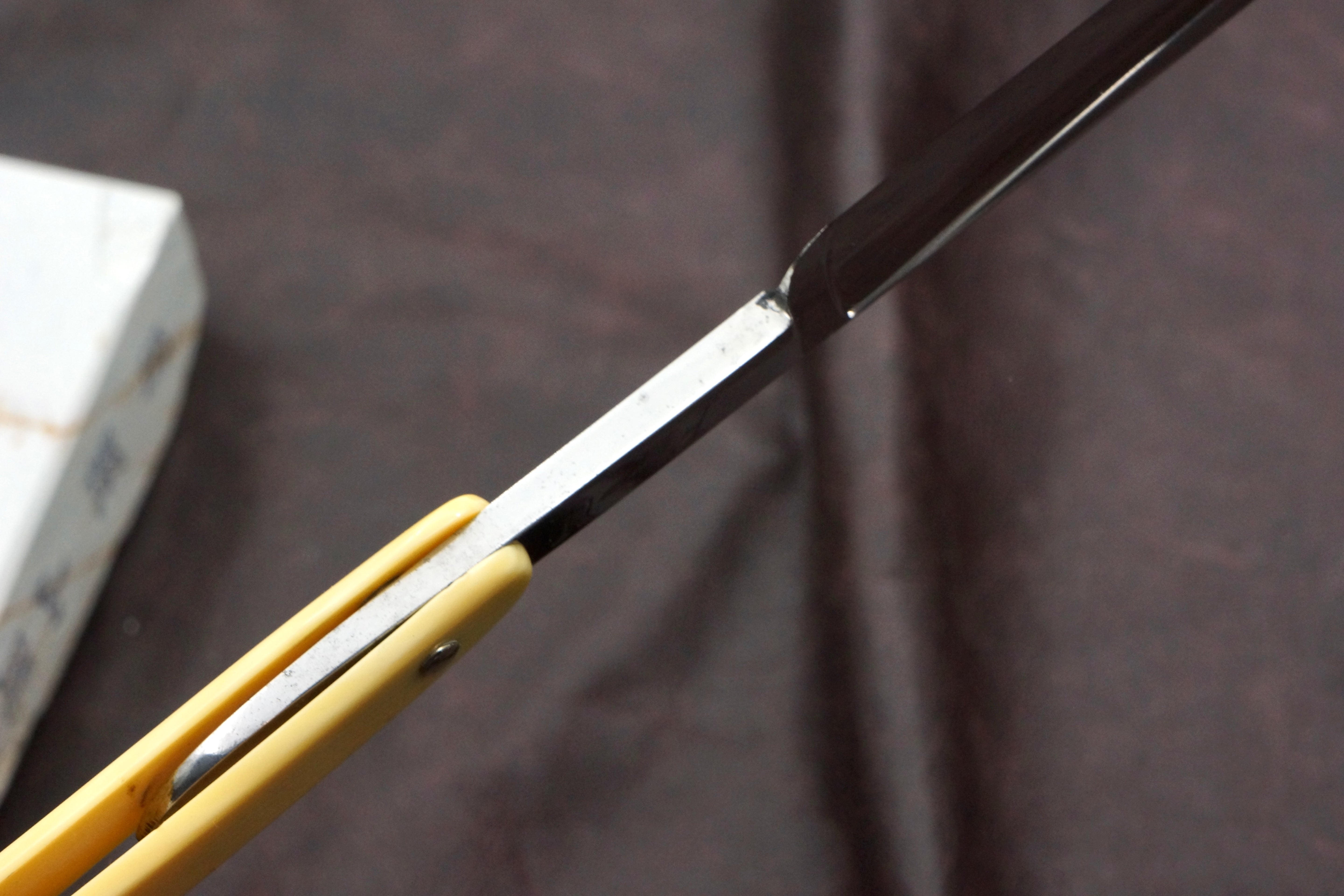 George W. Korn "Fit-U" 5/8 Full Hollow Blade -Excellent+ American Straight Razor - Shave Ready
