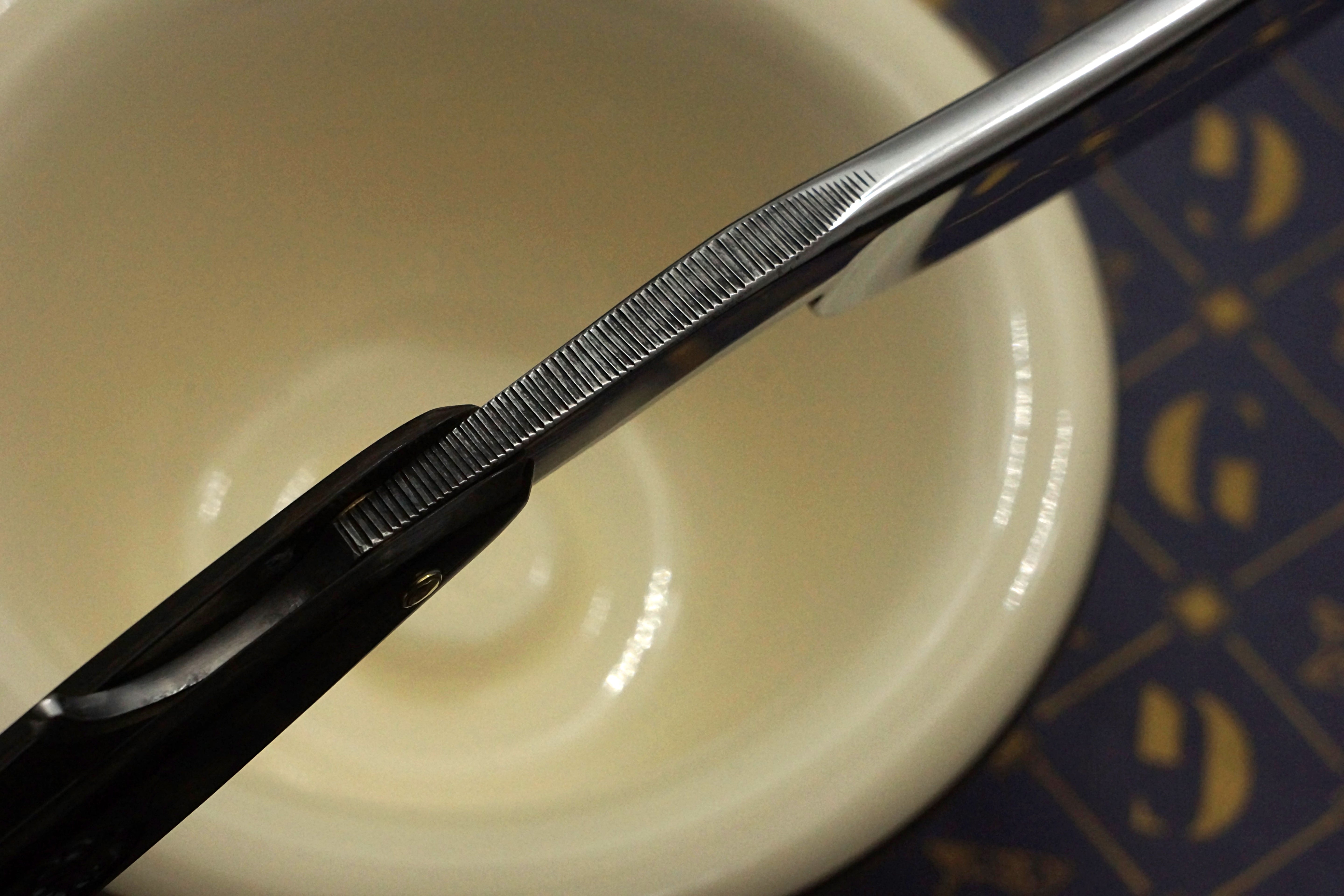 Wade & Butcher 13/16 Celebrated Fine India Steel with Original Pressed Horn Scales Sheffield Straight Razor - Shave Ready (Copy)